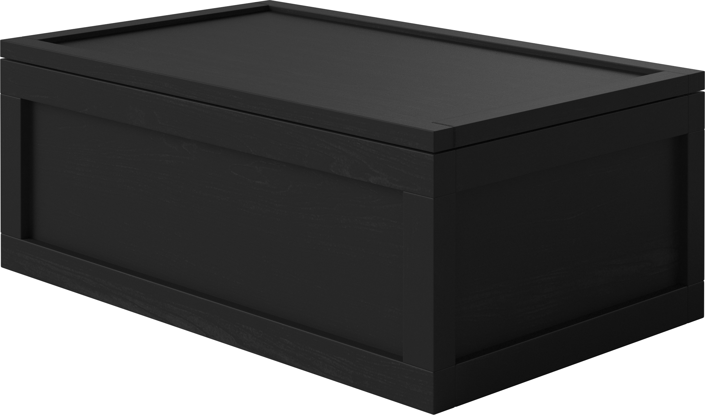 Decorative box NORIE Black Oak Wood