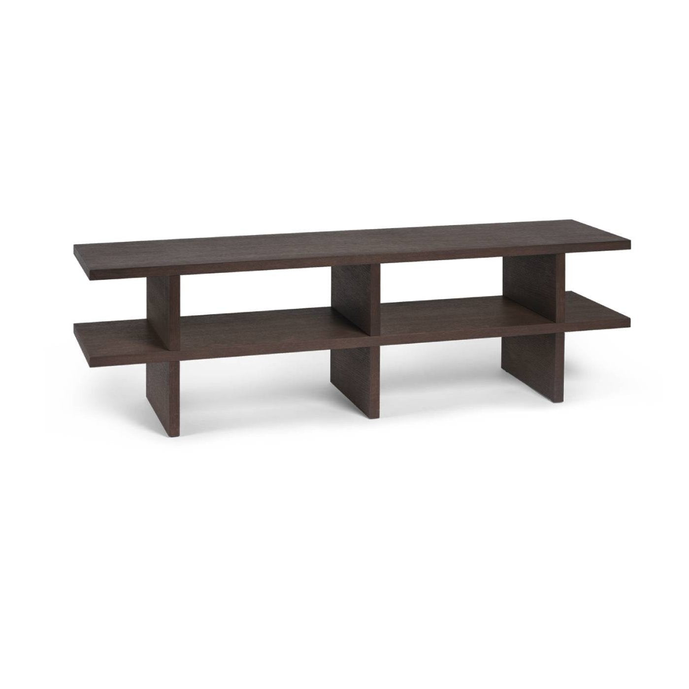 Black Bench Dark Oak Wood