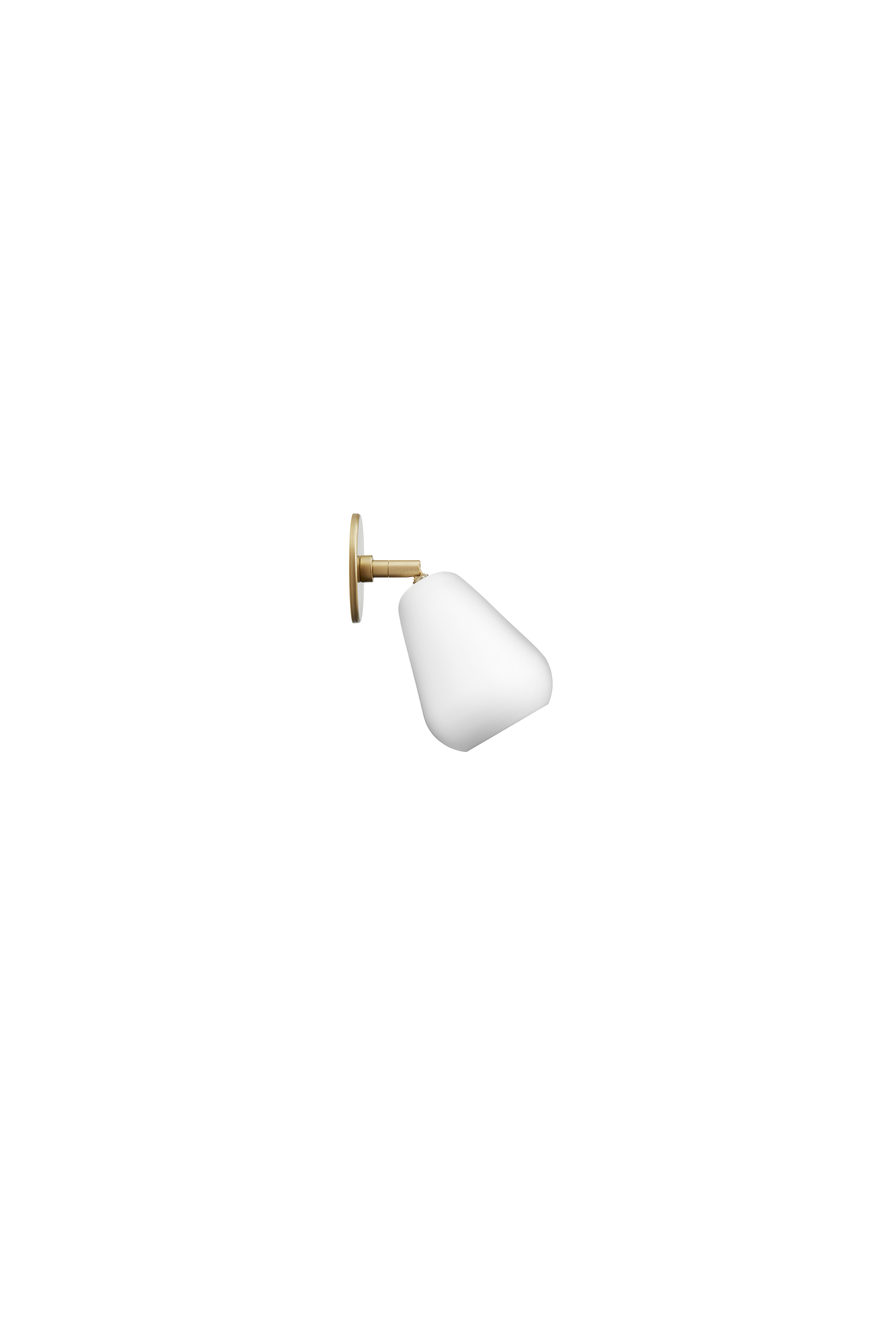 ANOLI wall lamp in gold with white