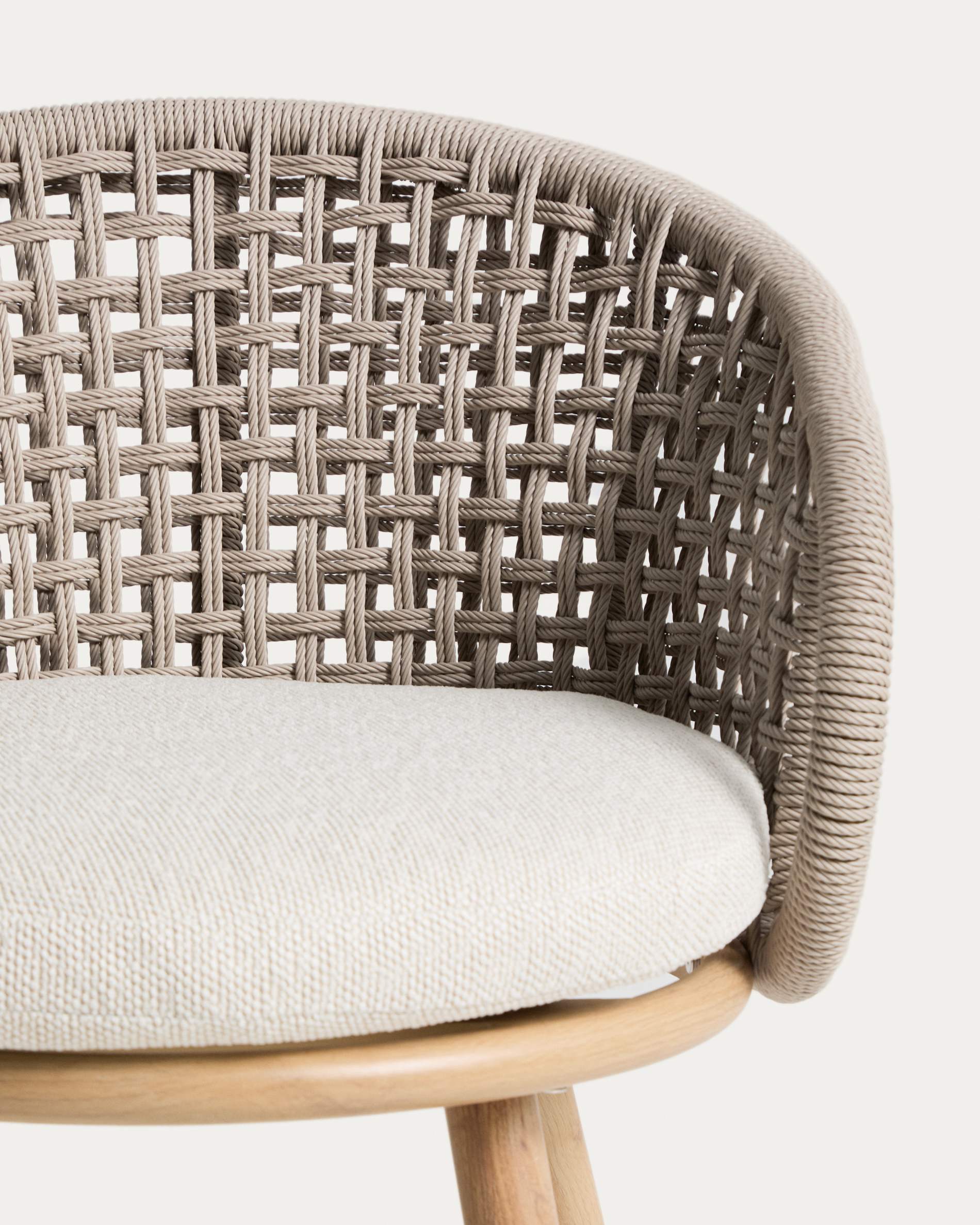 LIDARIO taupe garden chair