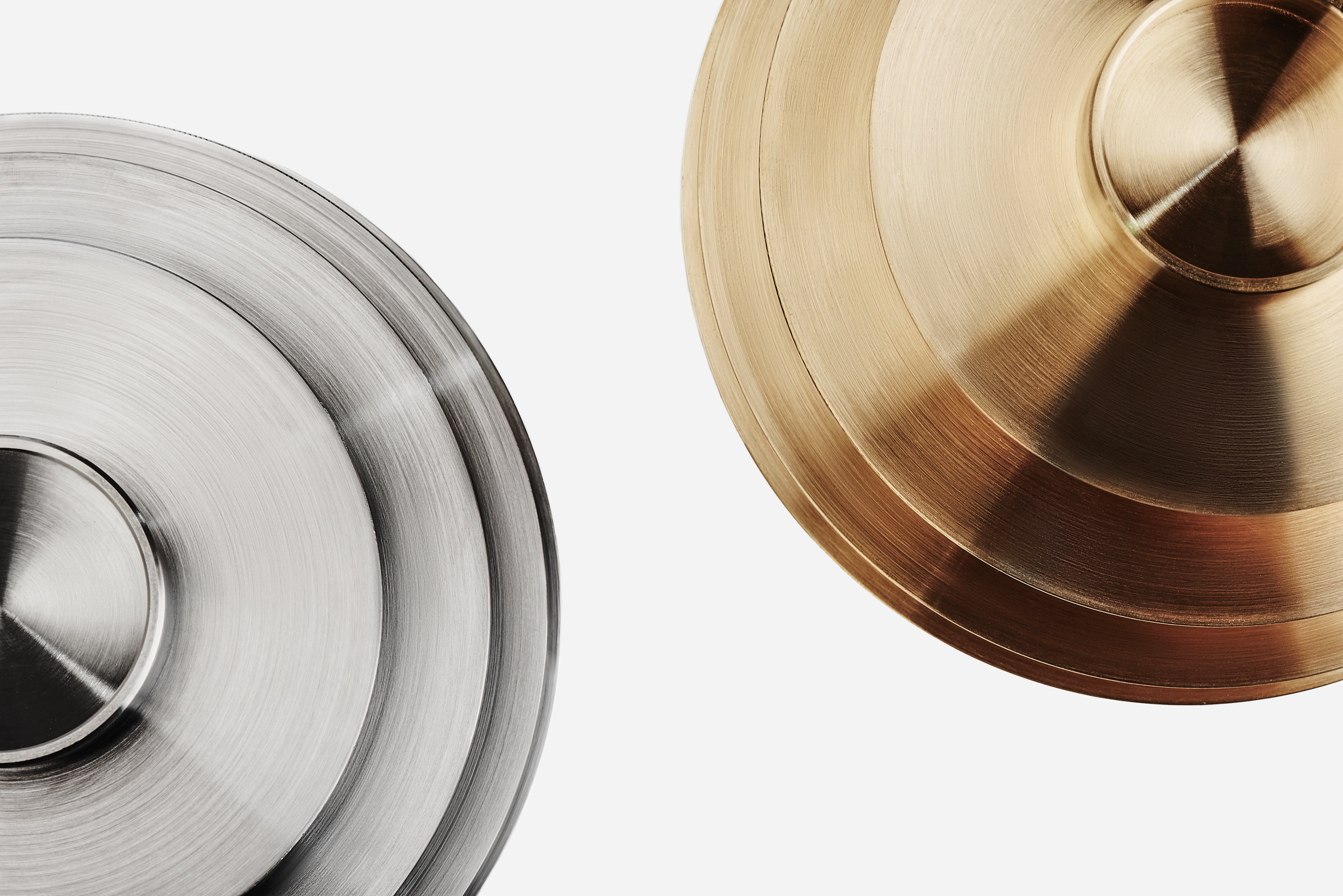 ORB Steel Candle Holder Set
