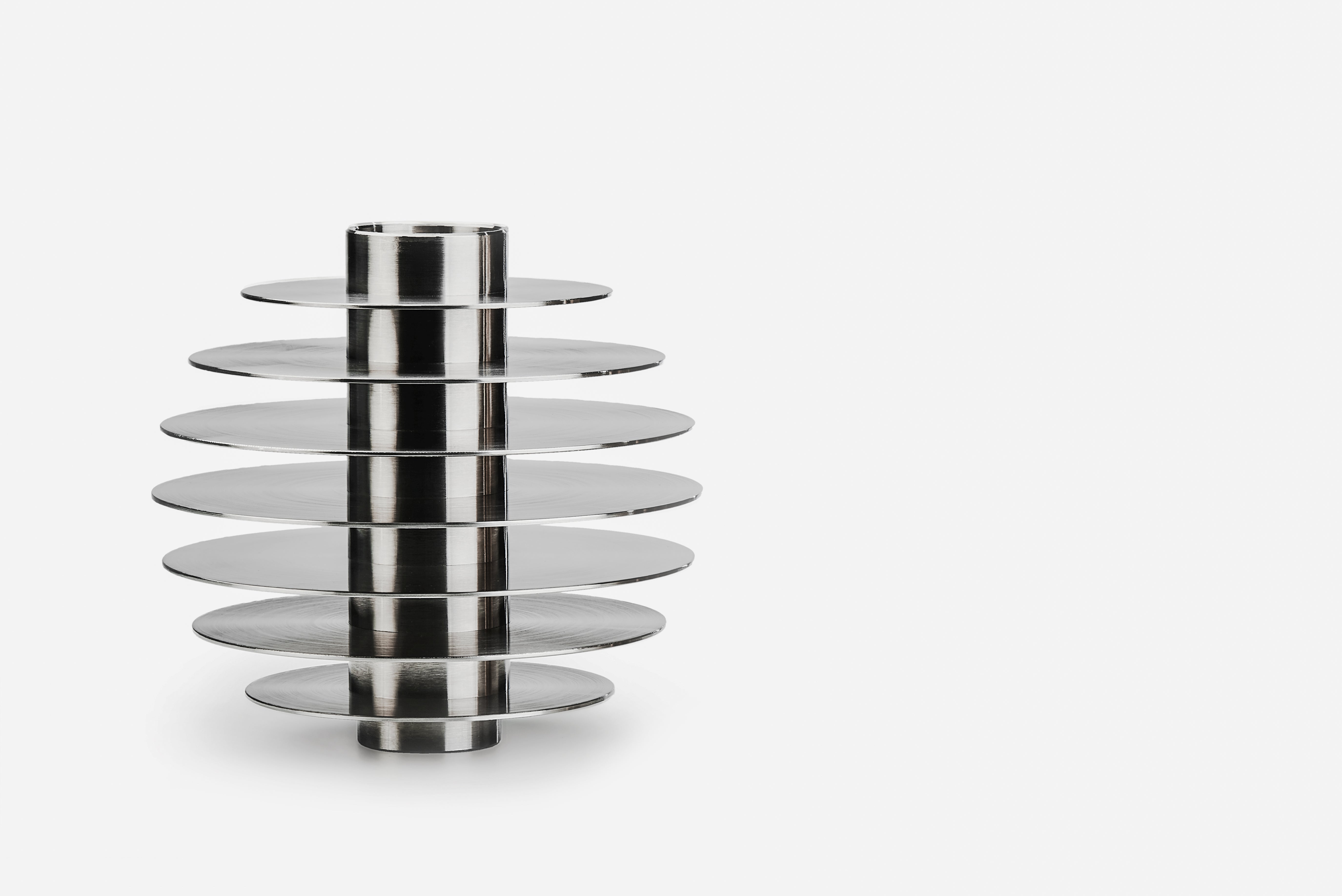 ORB Steel Candle Holder Set