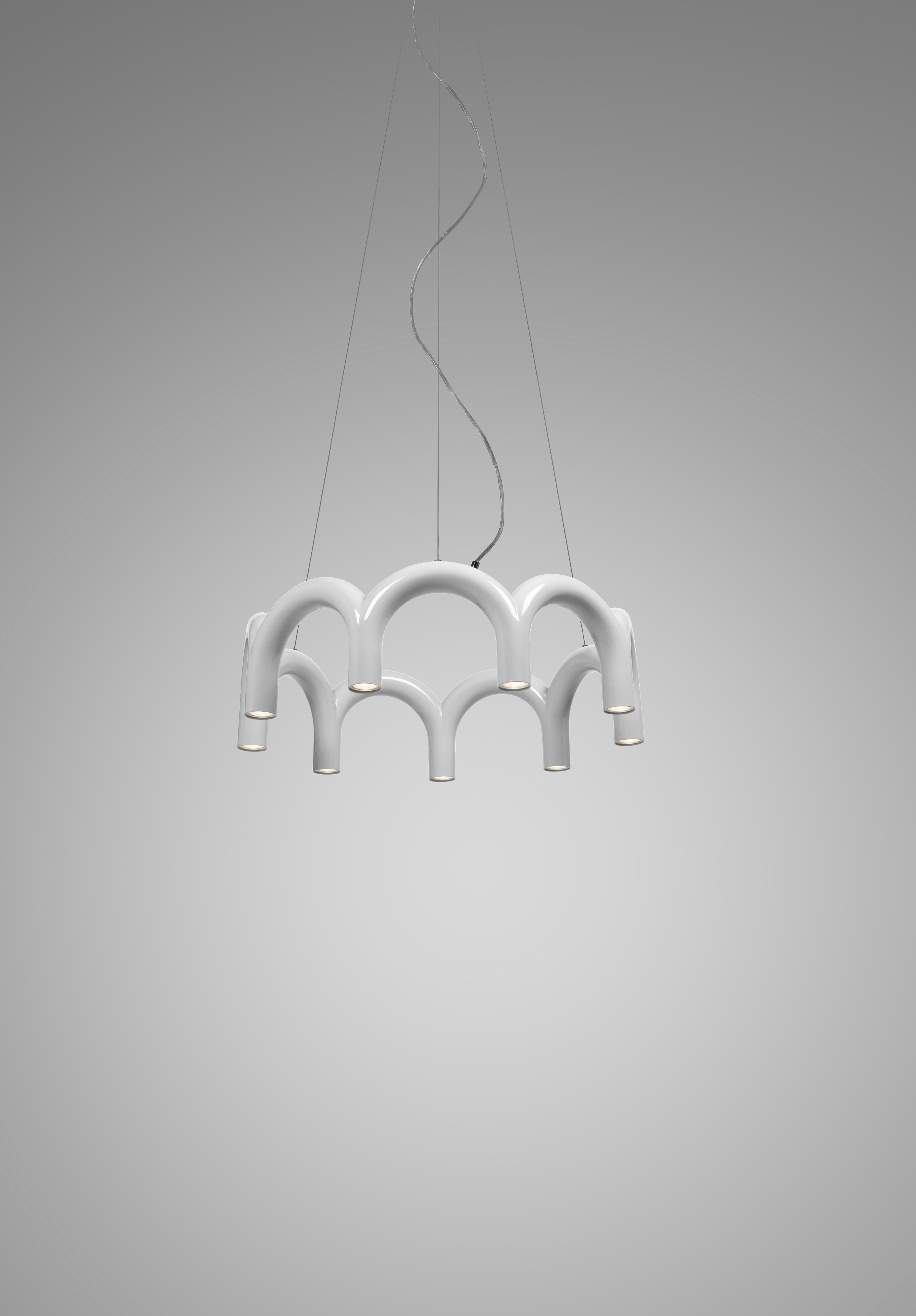 ARCH CIRCLE pendant lamp white