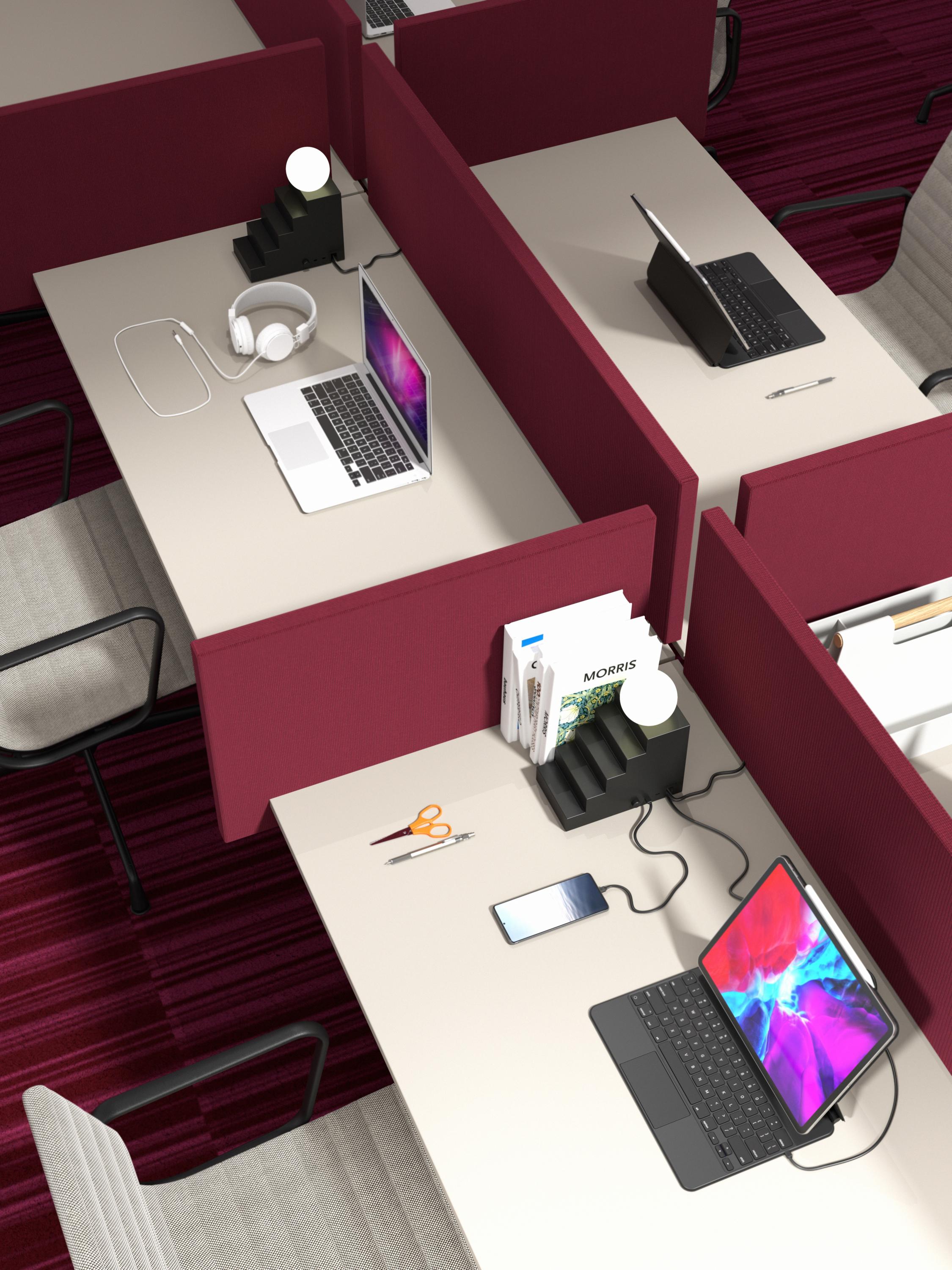 STAIR table lamp black