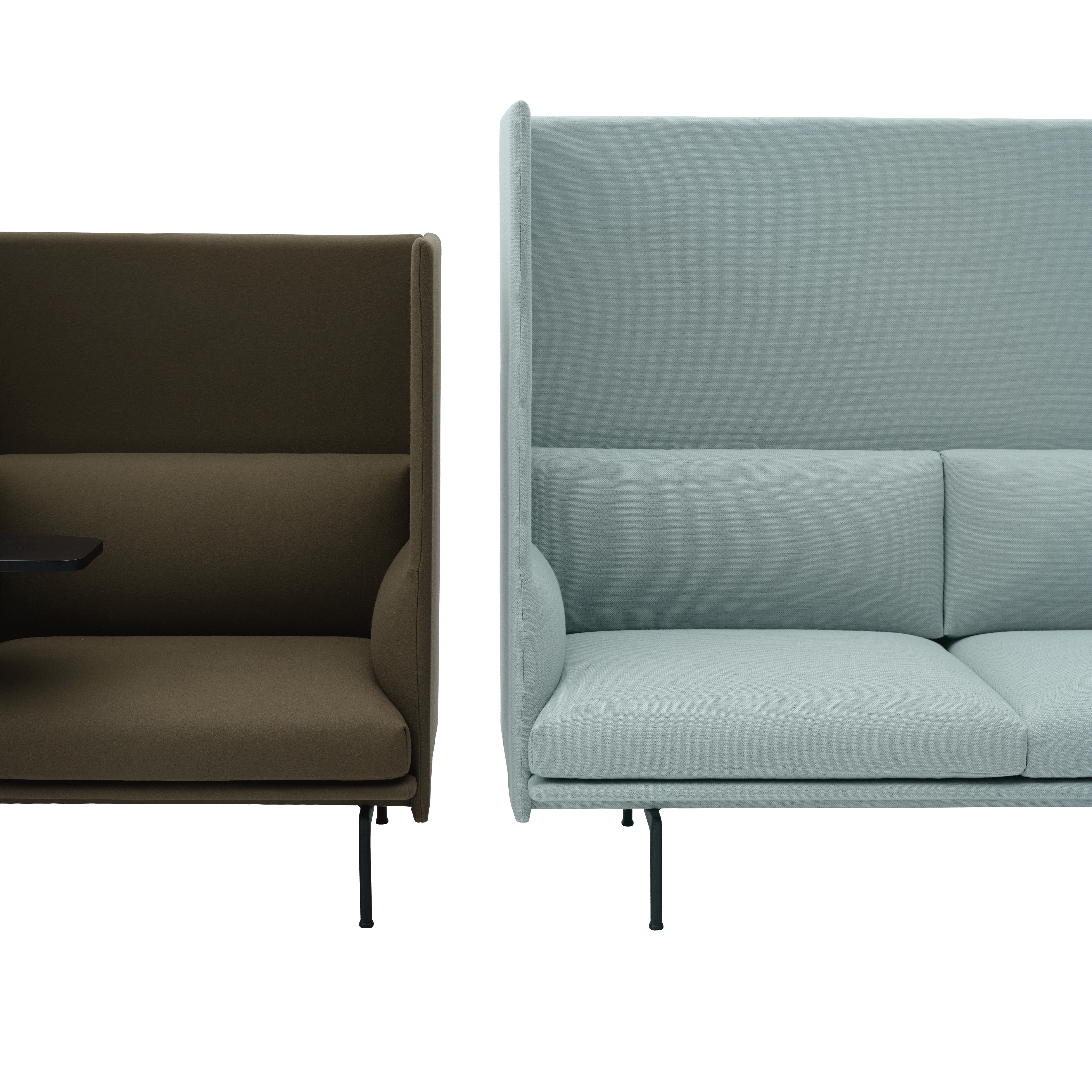 3-Seater Sofa OUTLINE HIGHBACK Upholstered