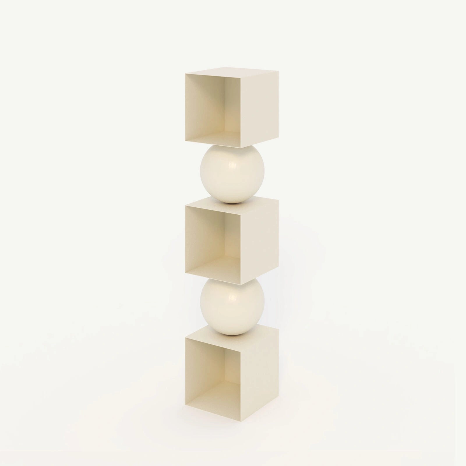 PECAN shelf made of wood and steel