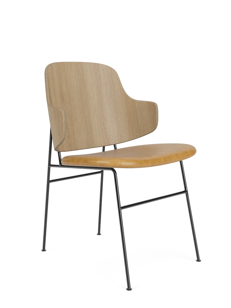 Stuhl PENGUIN cognac Leder