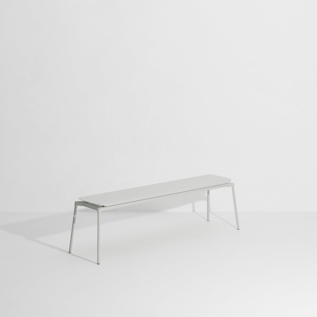 FROMME bench in pearl gray