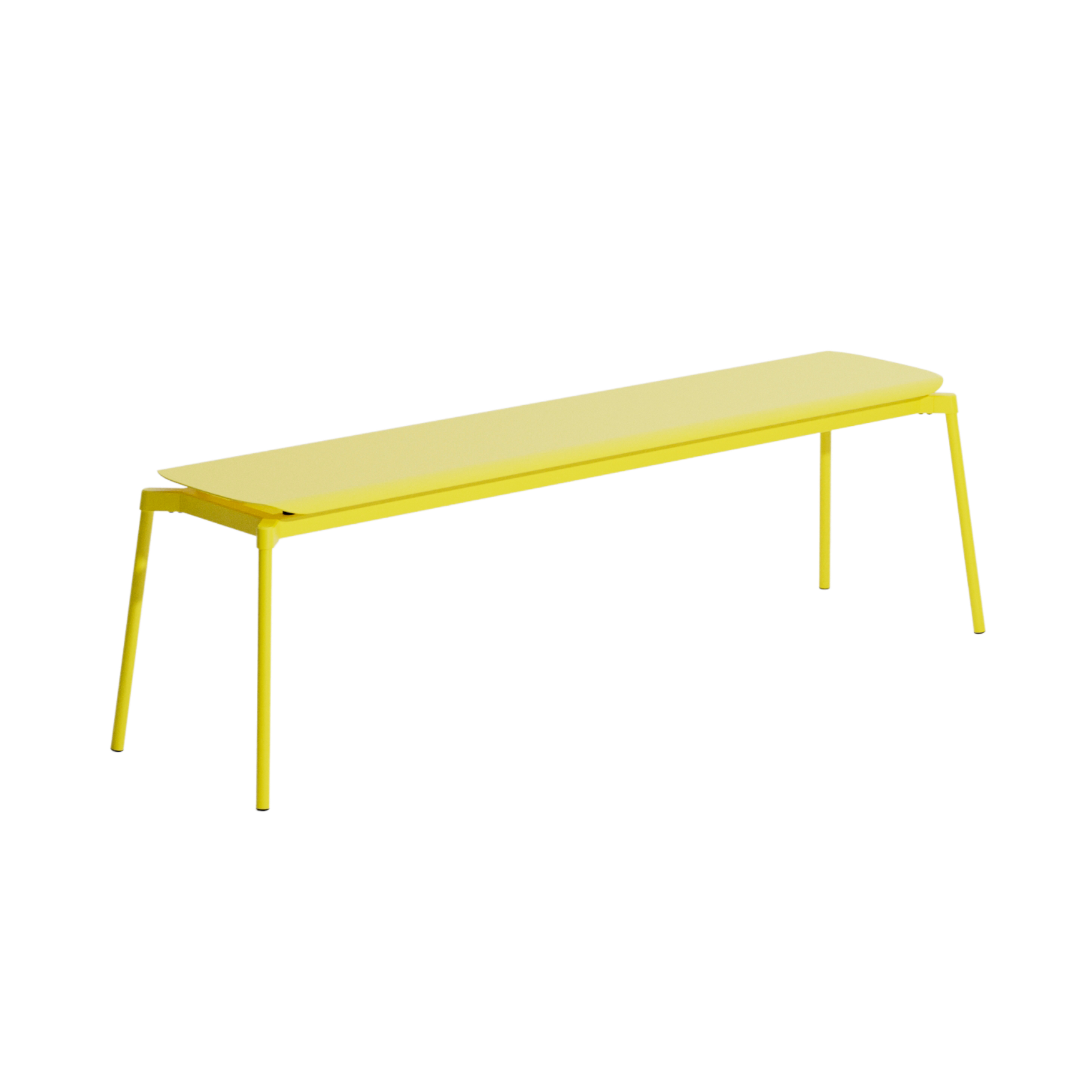 FROMME bench in bright yellow