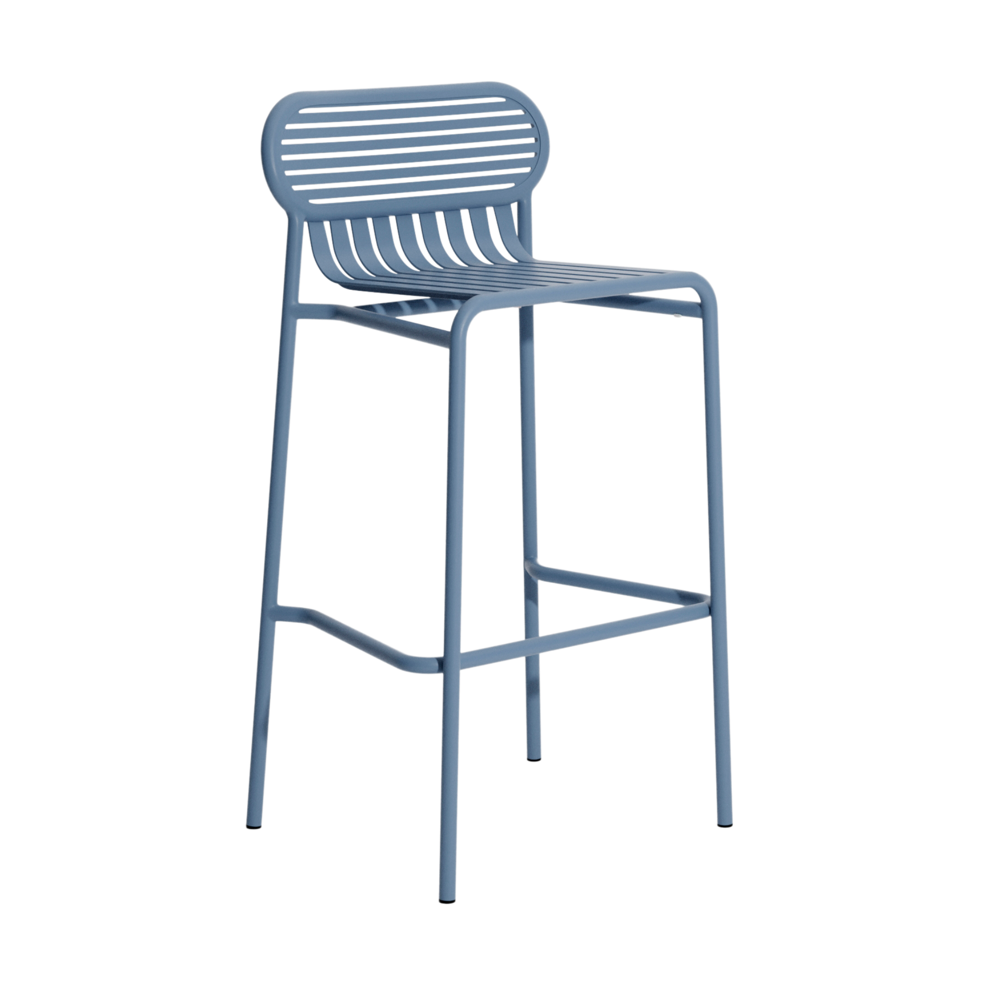 WEEK-END Garden Stool in Dove Blue