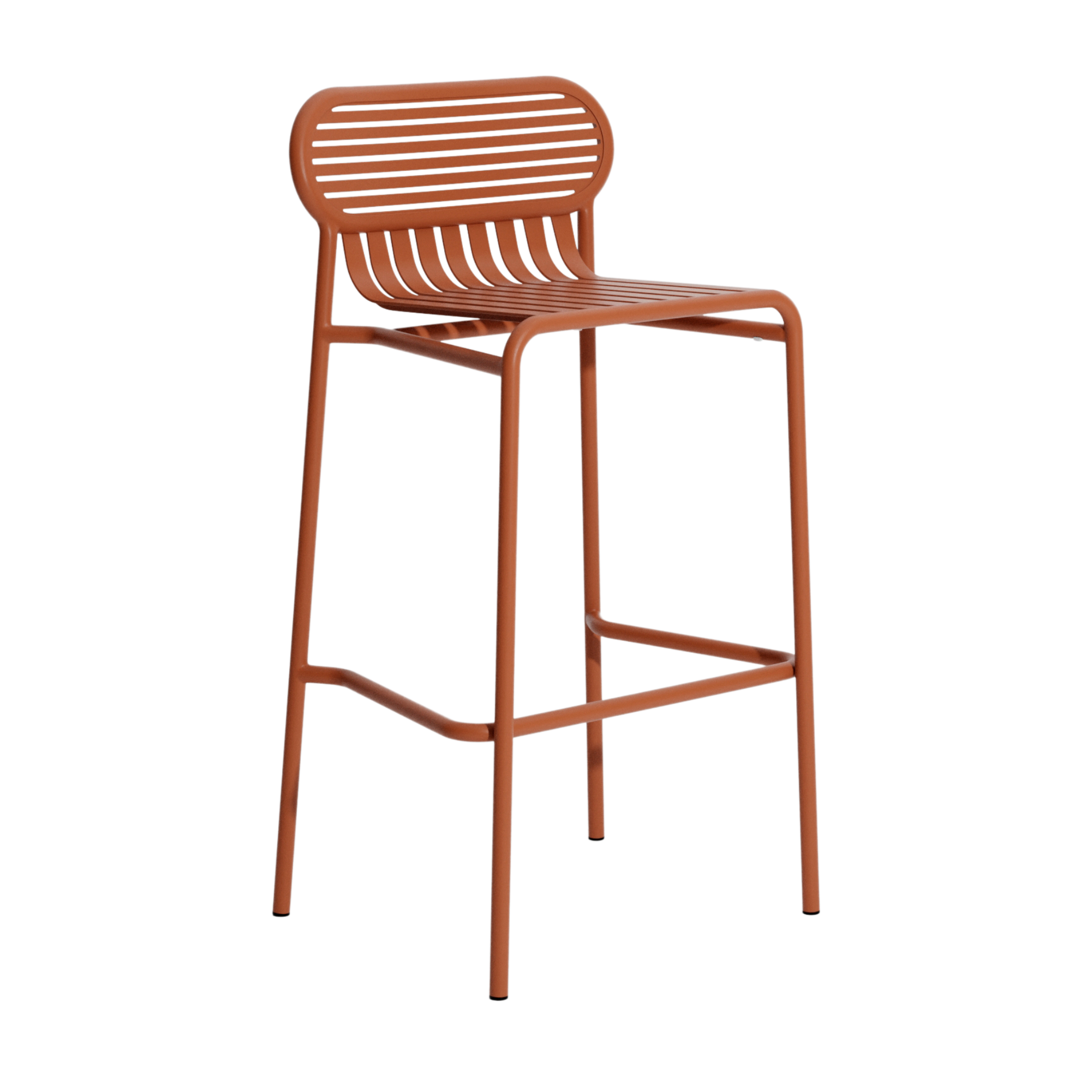 WEEK-END terracotta garden stool