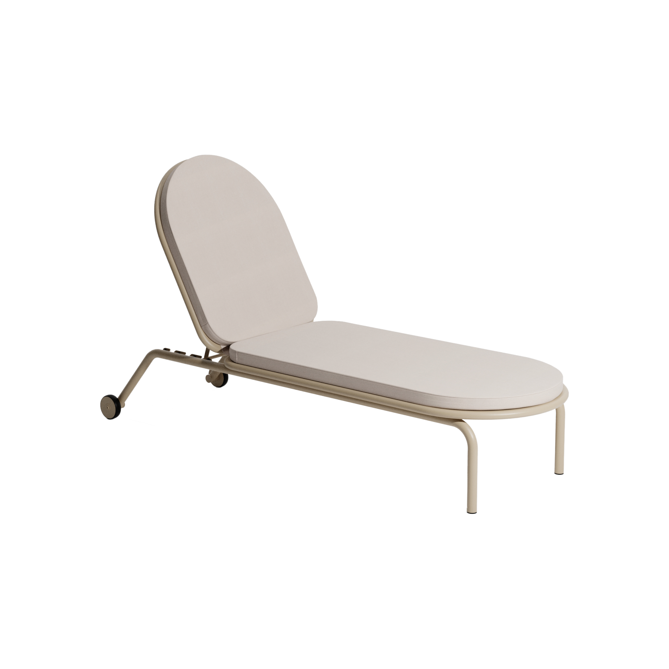 WEEK-END Beige Garden Lounger