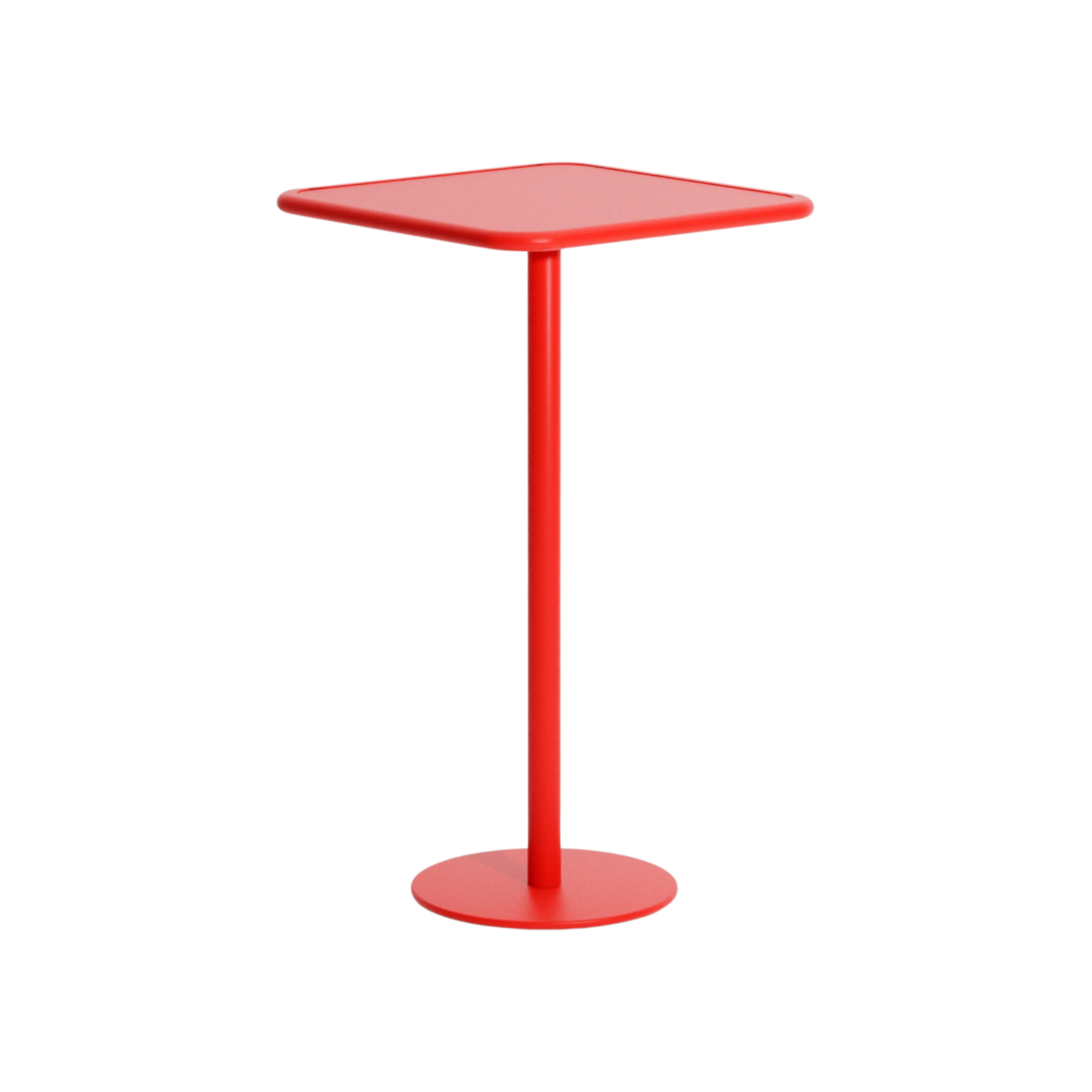 WEEK-END Square Garden Table in Red