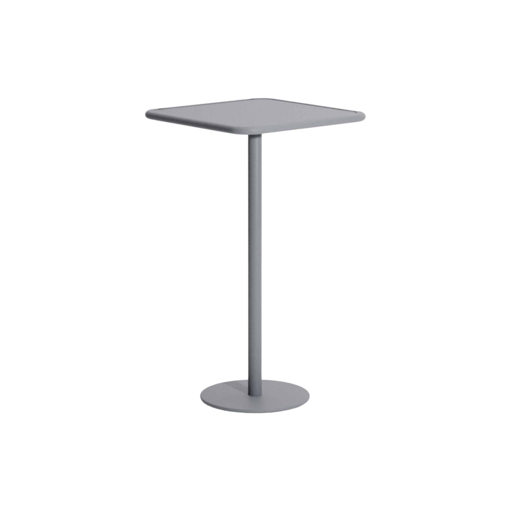 WEEK-END Square Garden Table in Gray