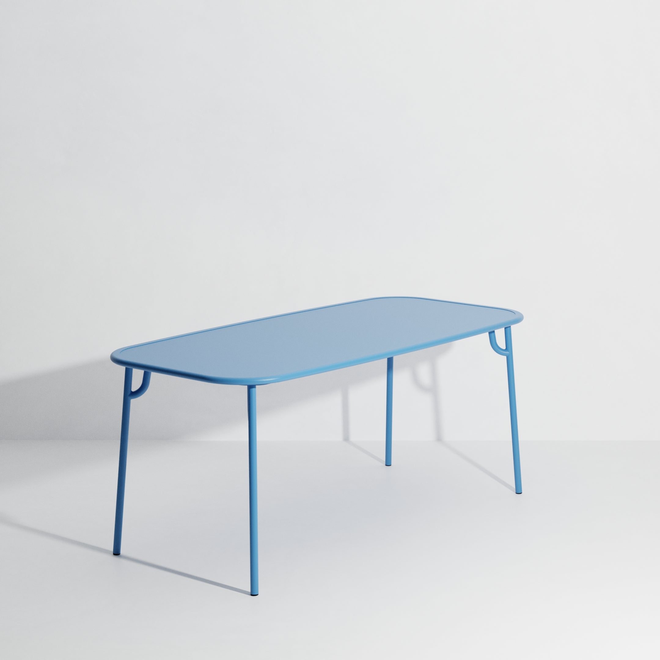 WEEK-END Blue Garden Table