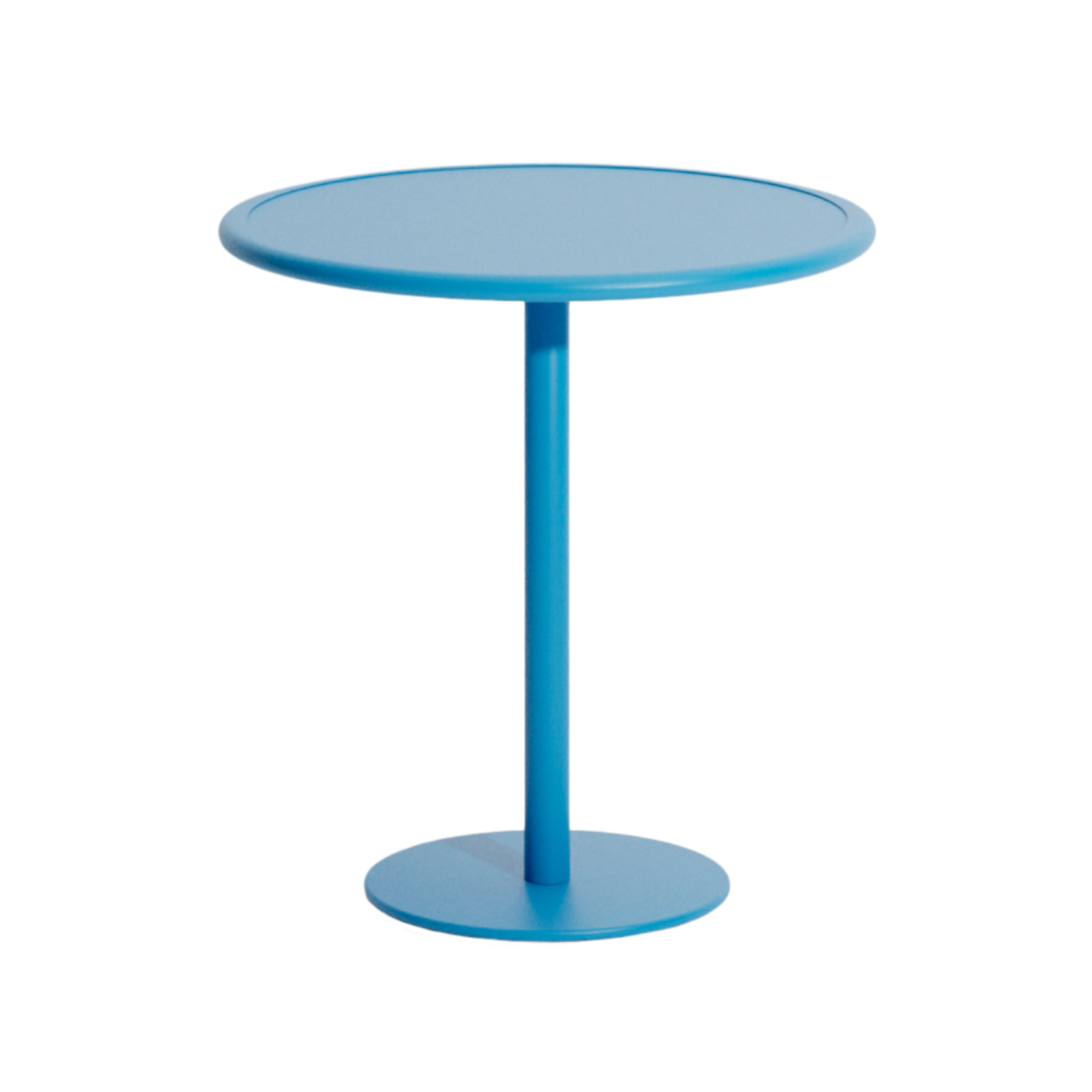 WEEK-END Round Garden Table in Blue