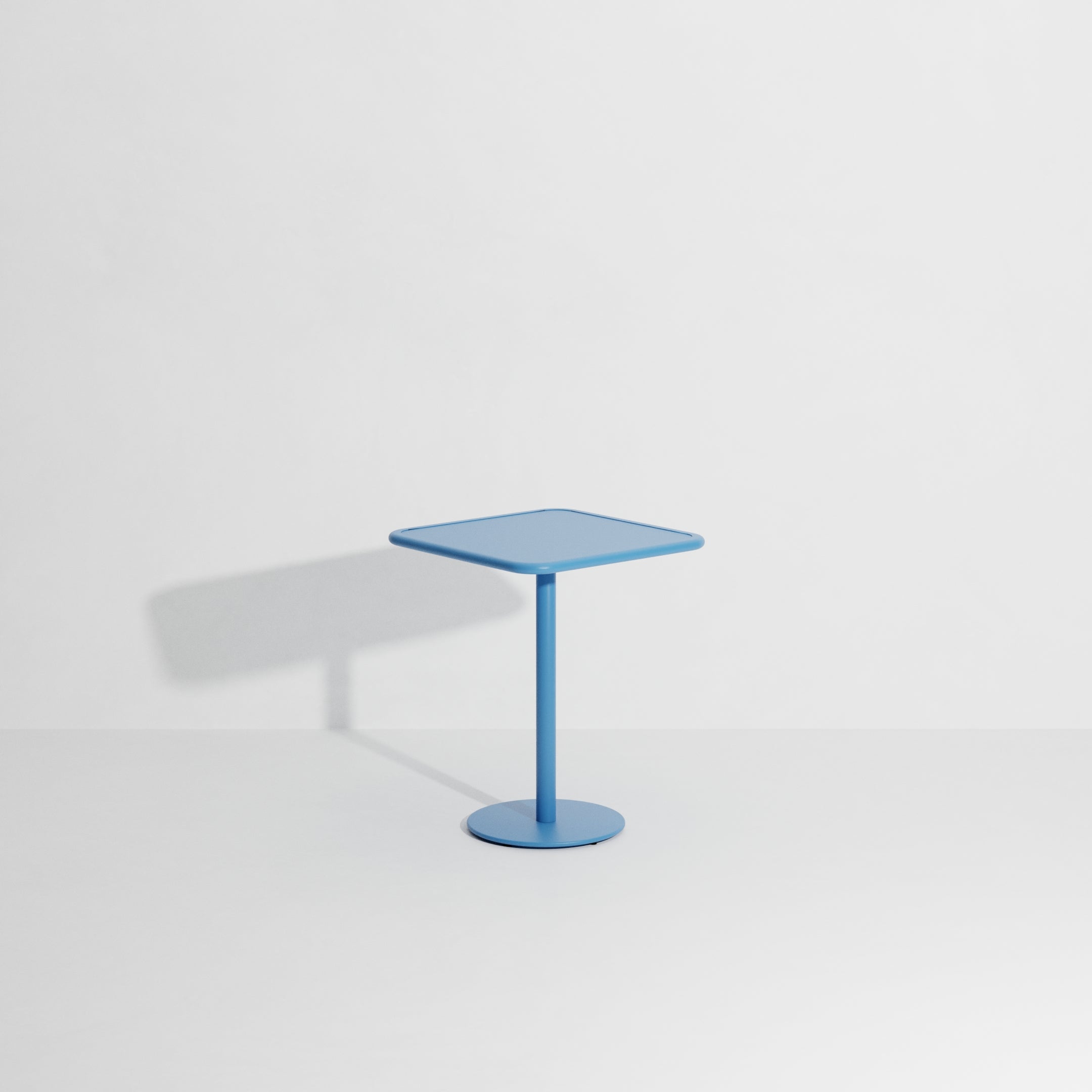 WEEK-END Blue Square Garden Table