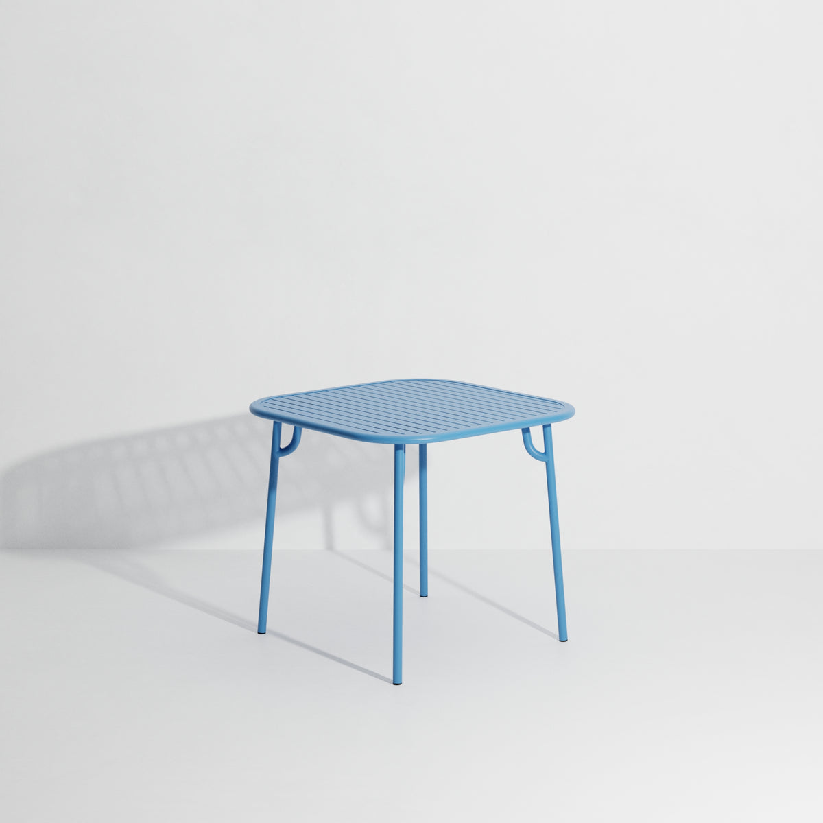 WEEK-END Blue Square Garden Table