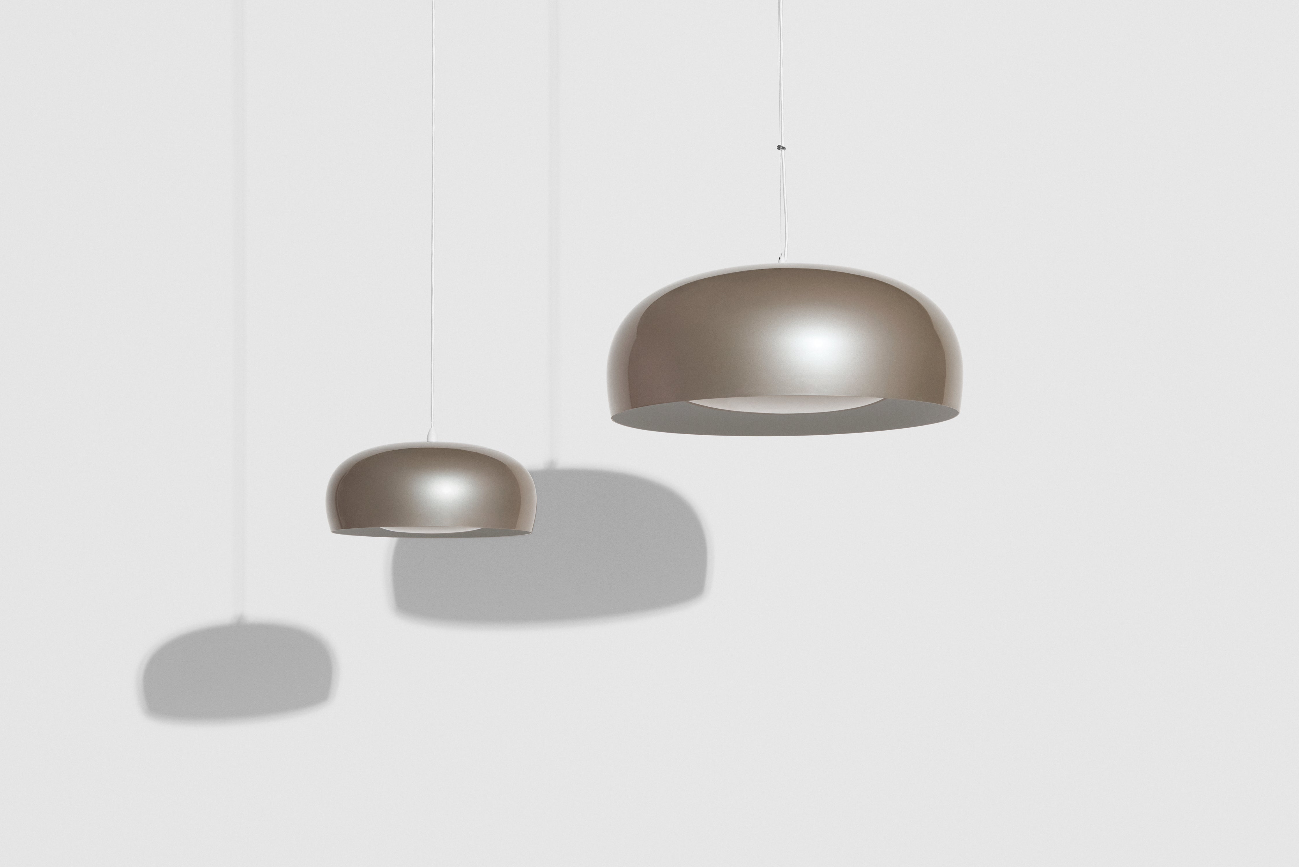 BRUSH gray pendant lamp