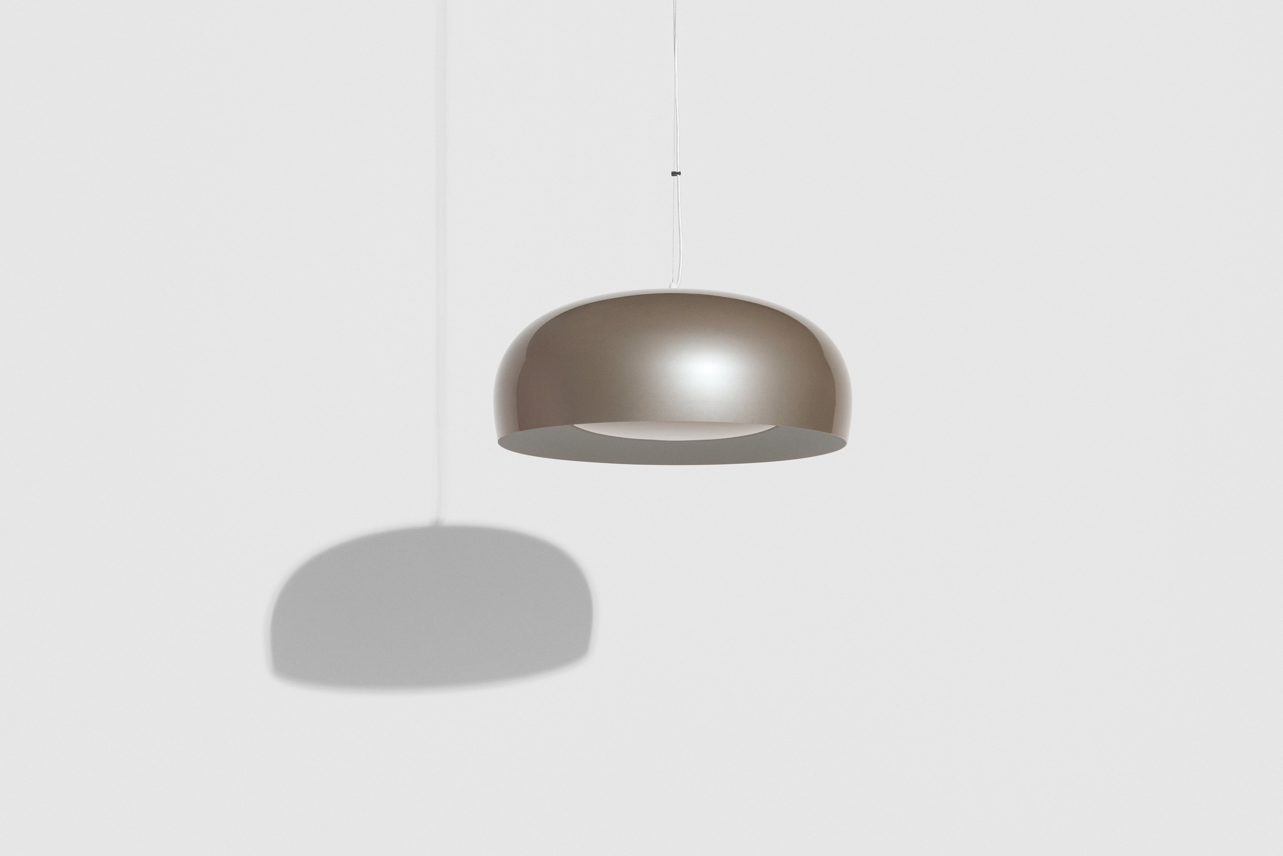 BRUSH gray pendant lamp