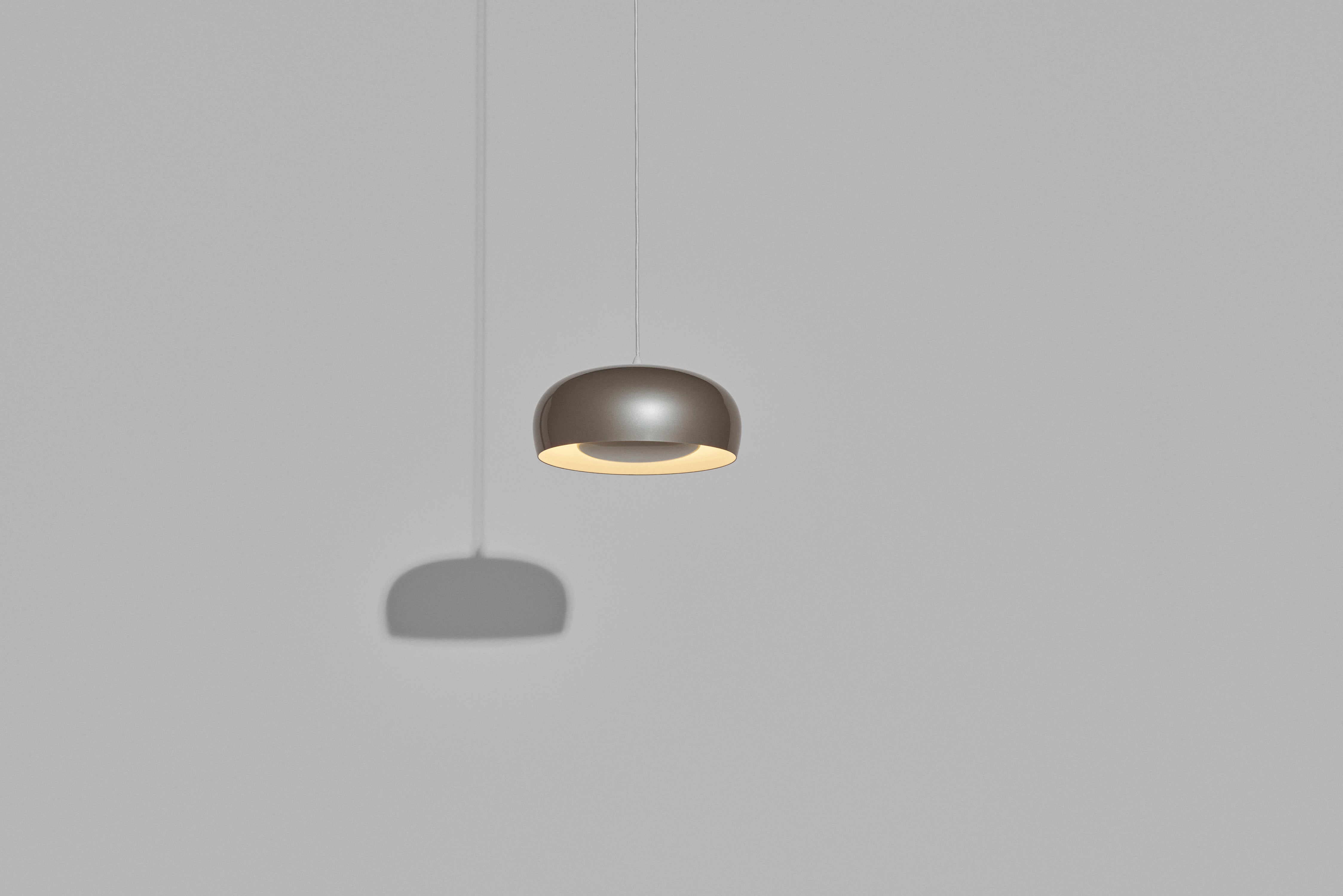 BRUSH gray pendant lamp