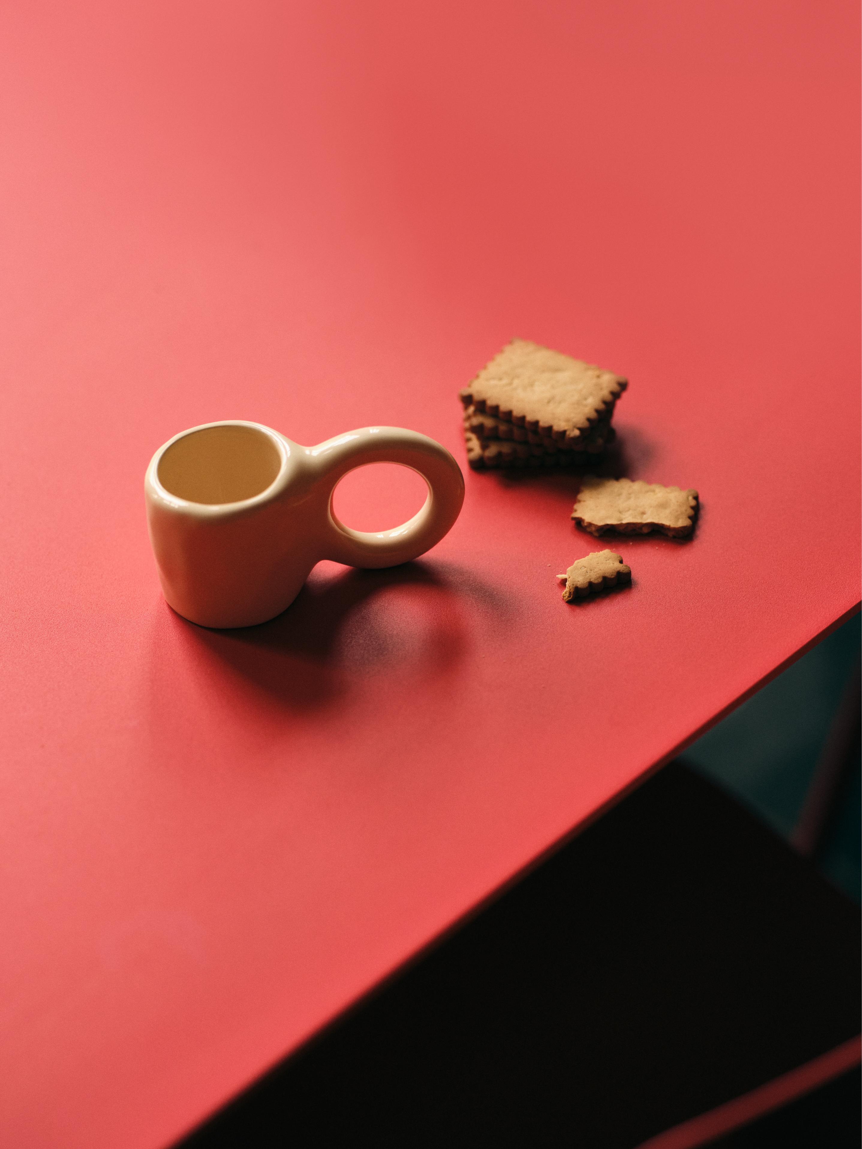 Vanilla DONUT Espresso Cup Set