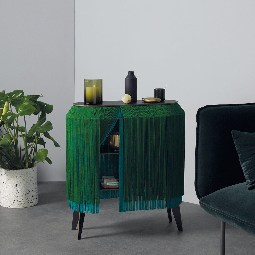 BABY ALPAGA Green Chest of Drawers