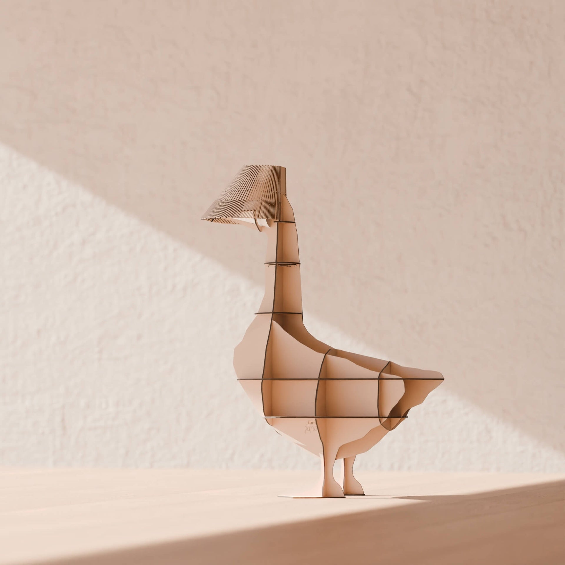 Lampa JUNON beżowy z oświetleniem LED