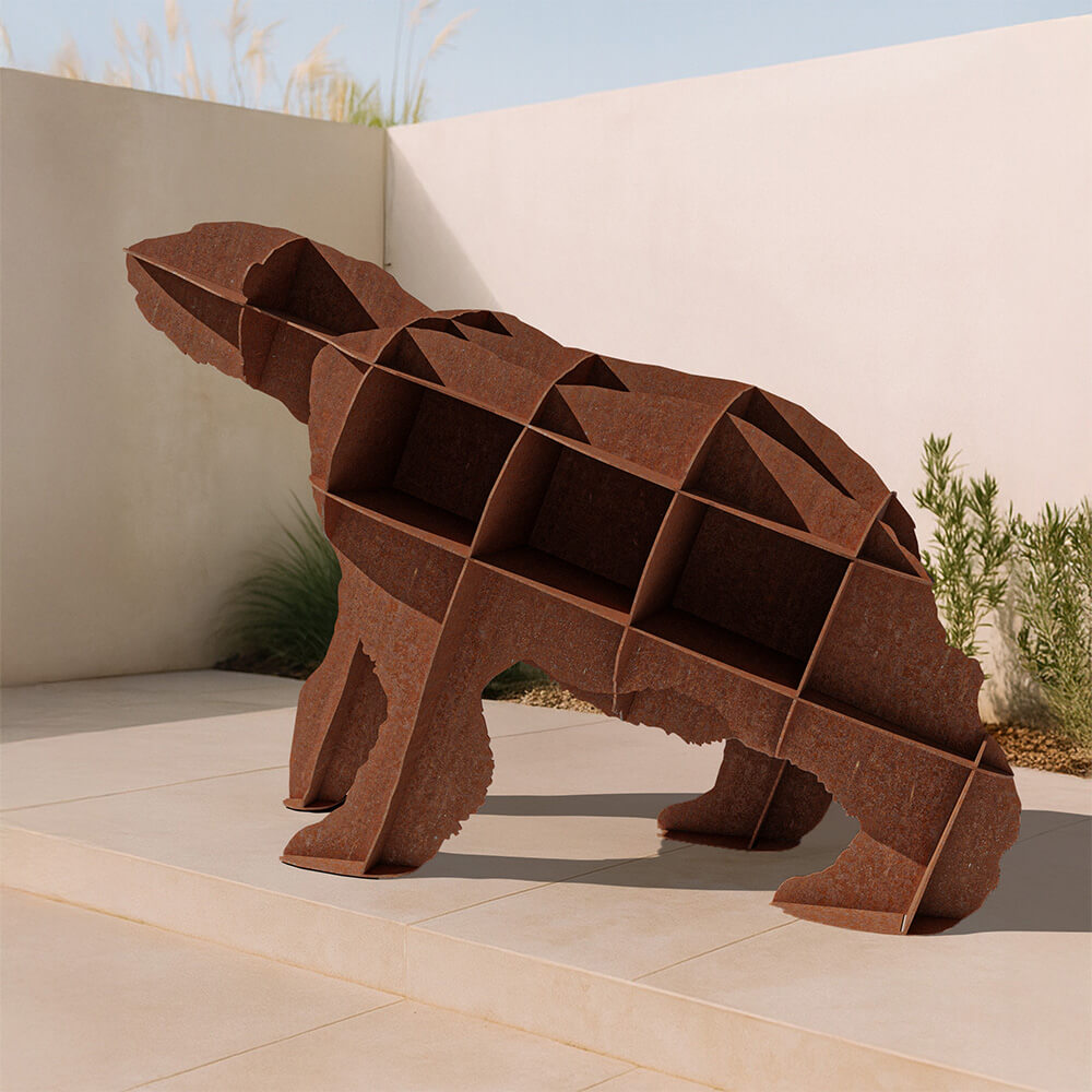 JOE Corten Steel Garden Decoration