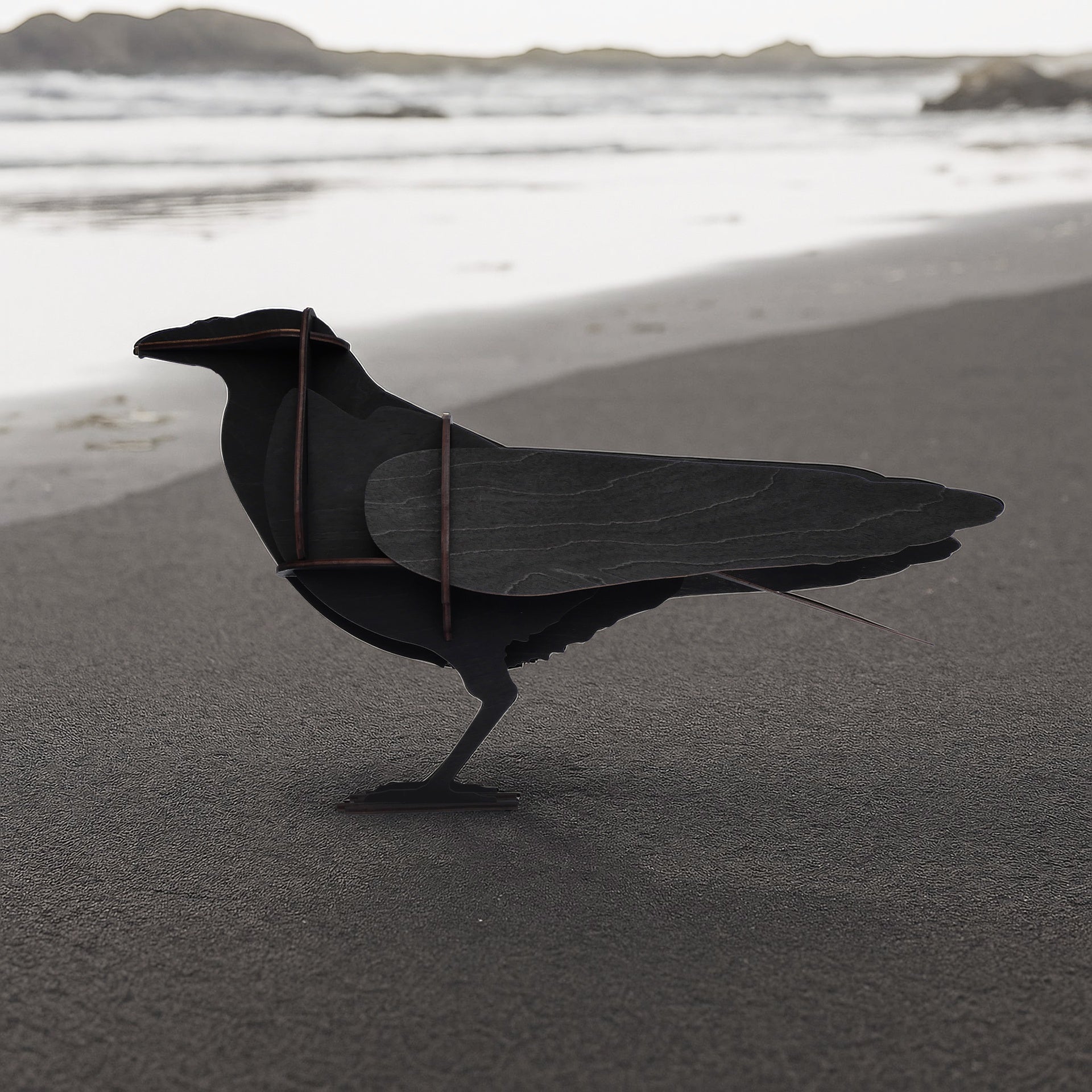 EDGAR decorative figurine in black