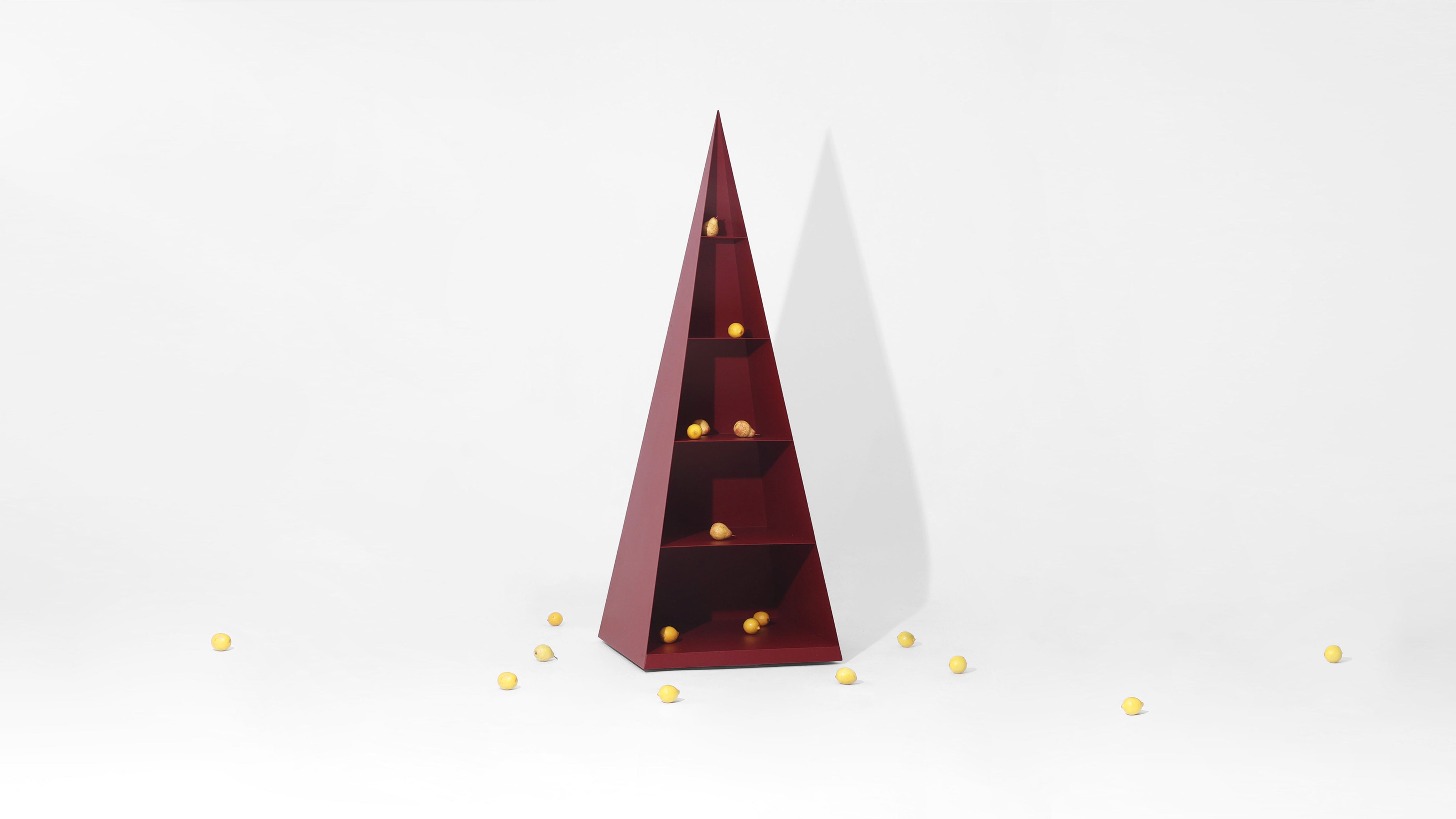 PRIME rotating shelf in steel