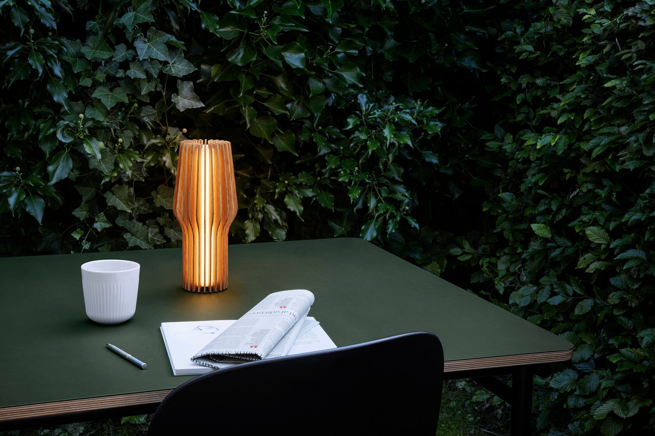 Portable lamp RADIANT brown