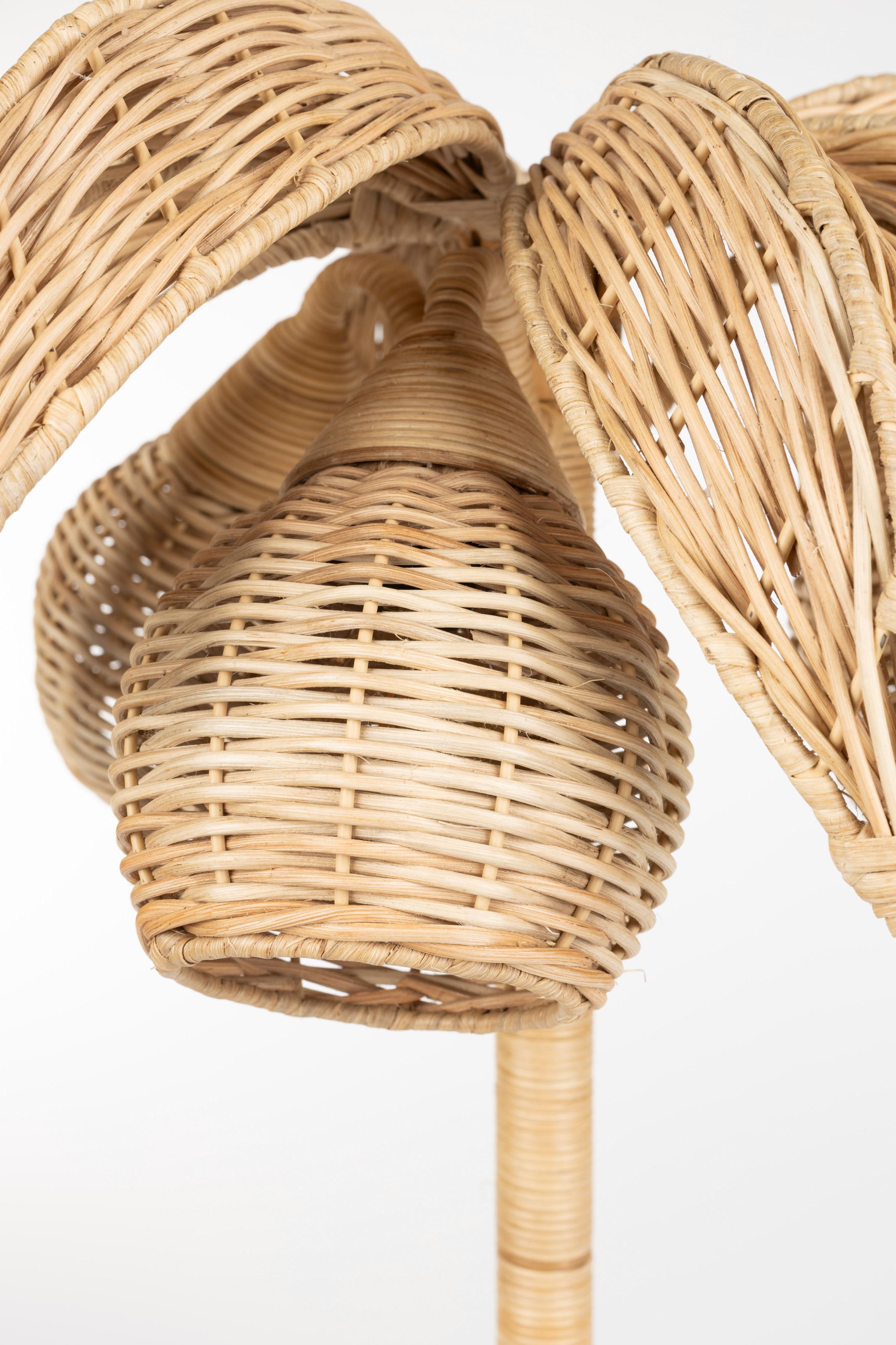 Lampa stołowa PALMTREE rattan