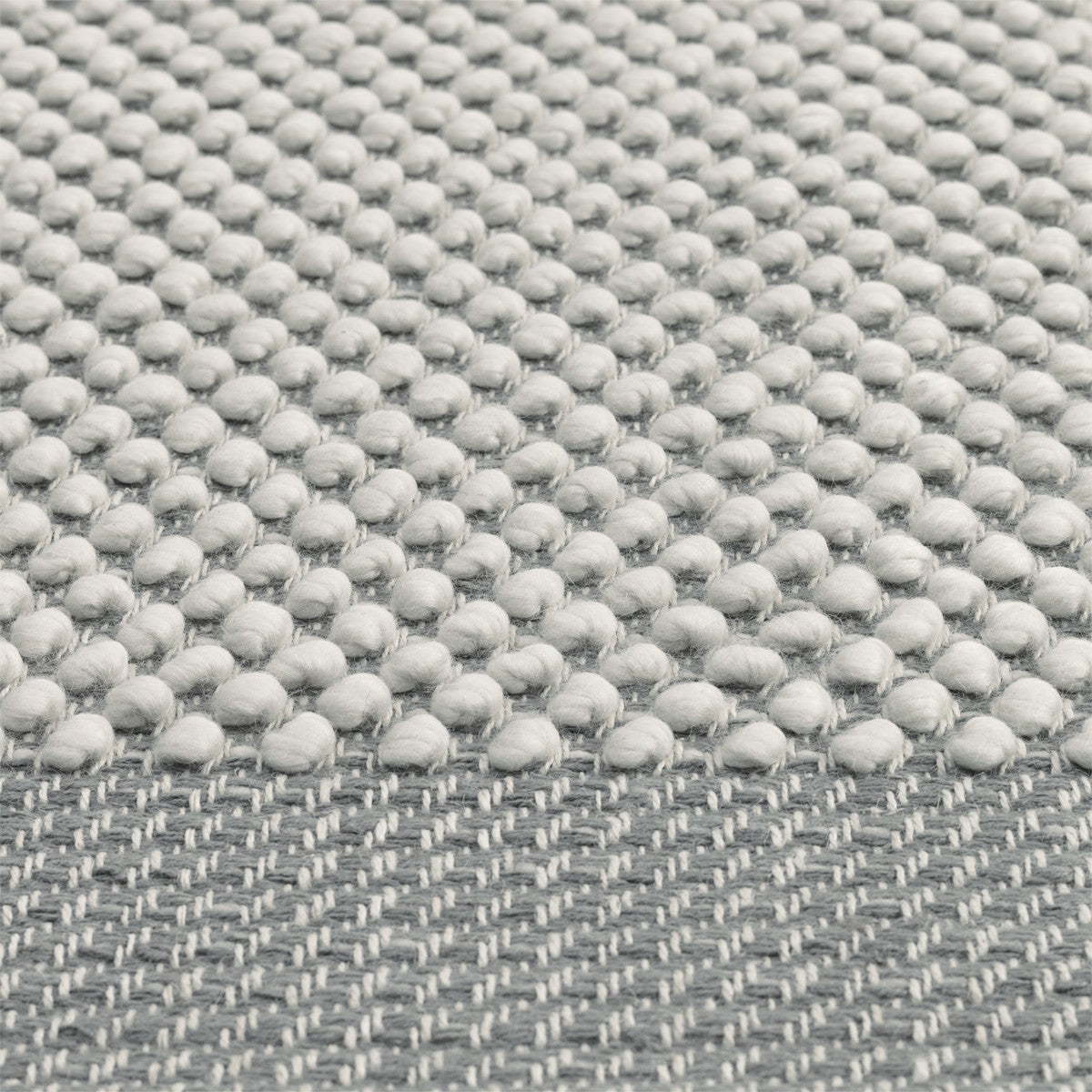 PEBBLE rug light gray with beige