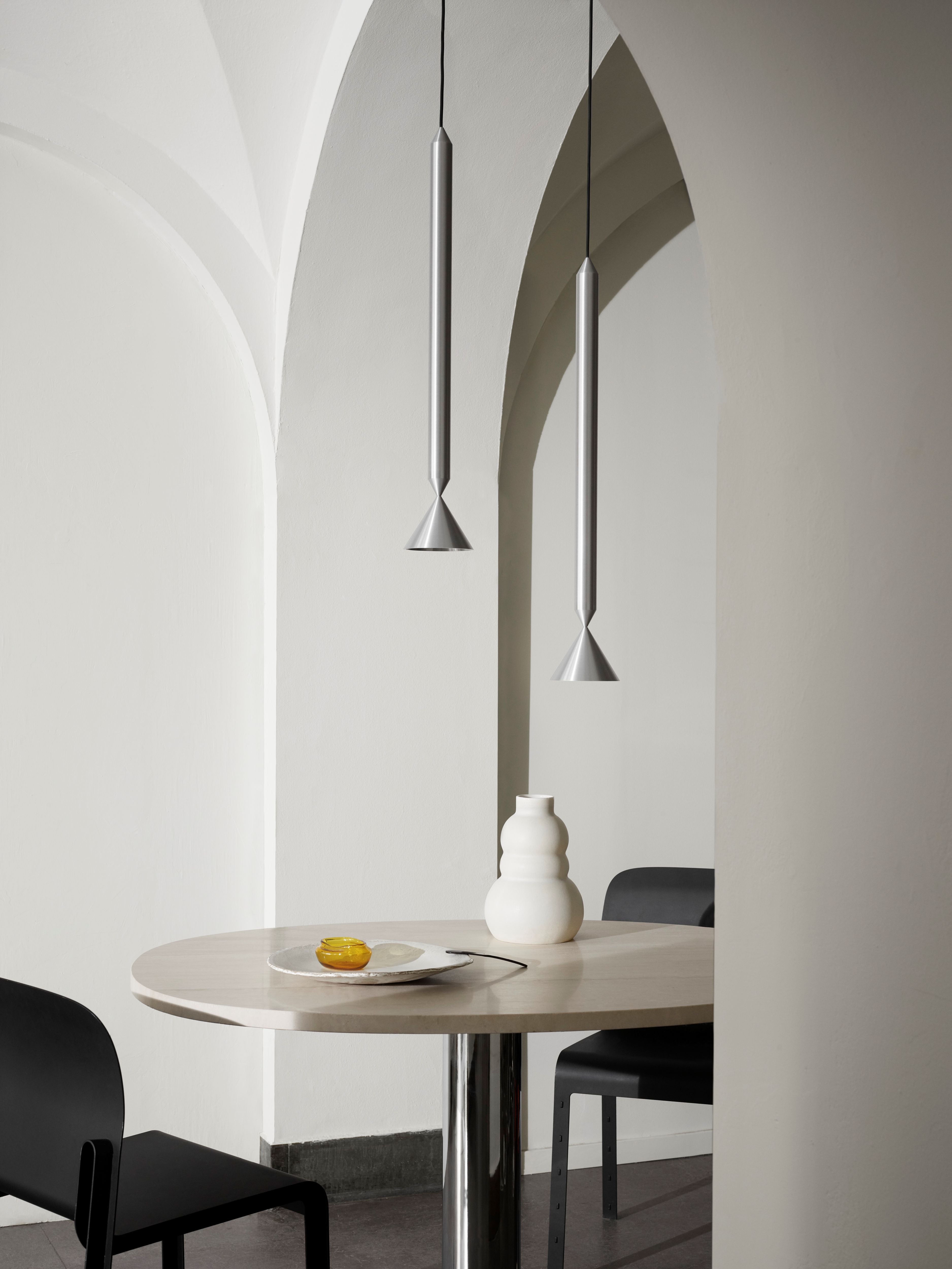 Pendelleuchte APOLLO GRAND silber