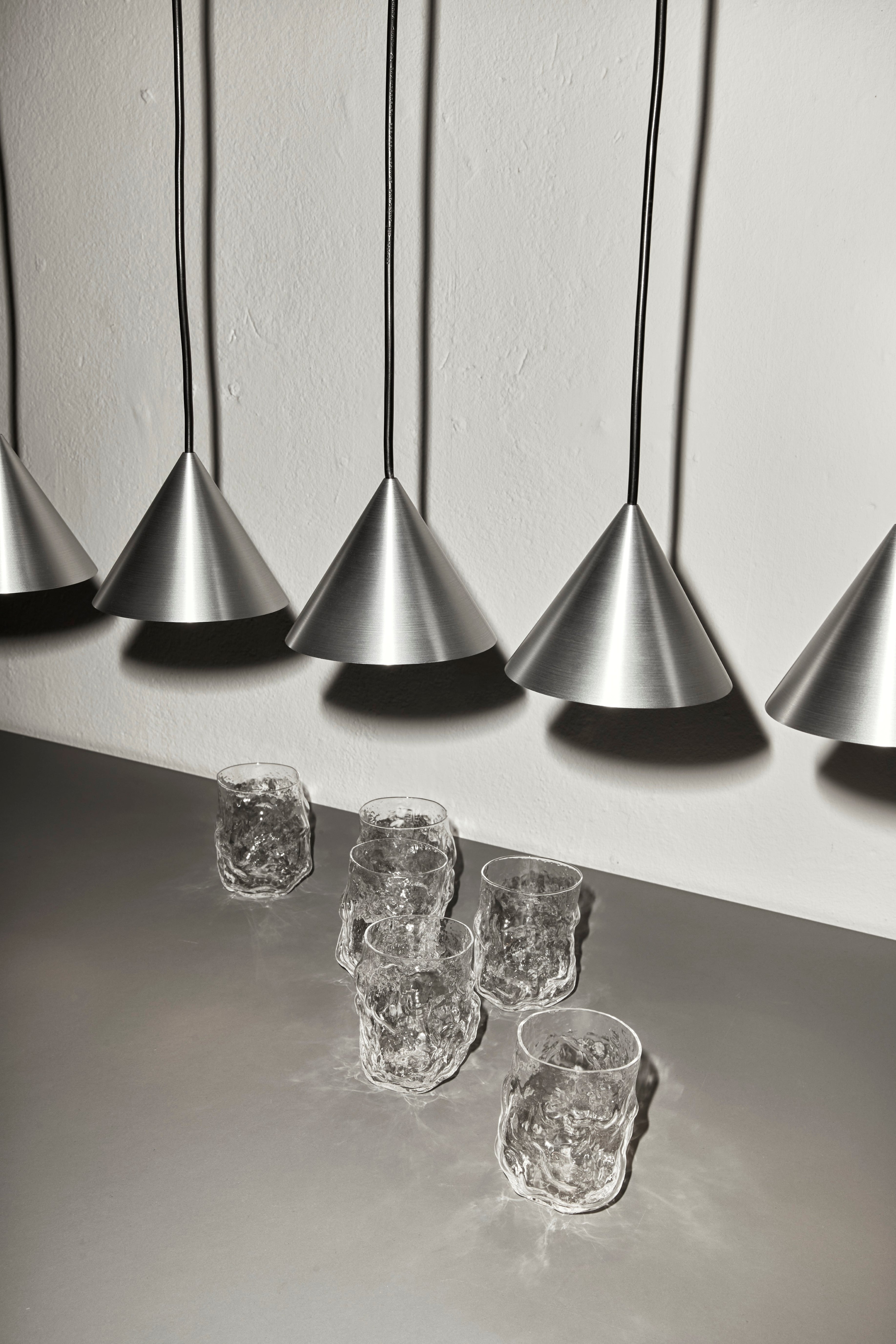 APOLLO ZERO Silver Pendant Lamp