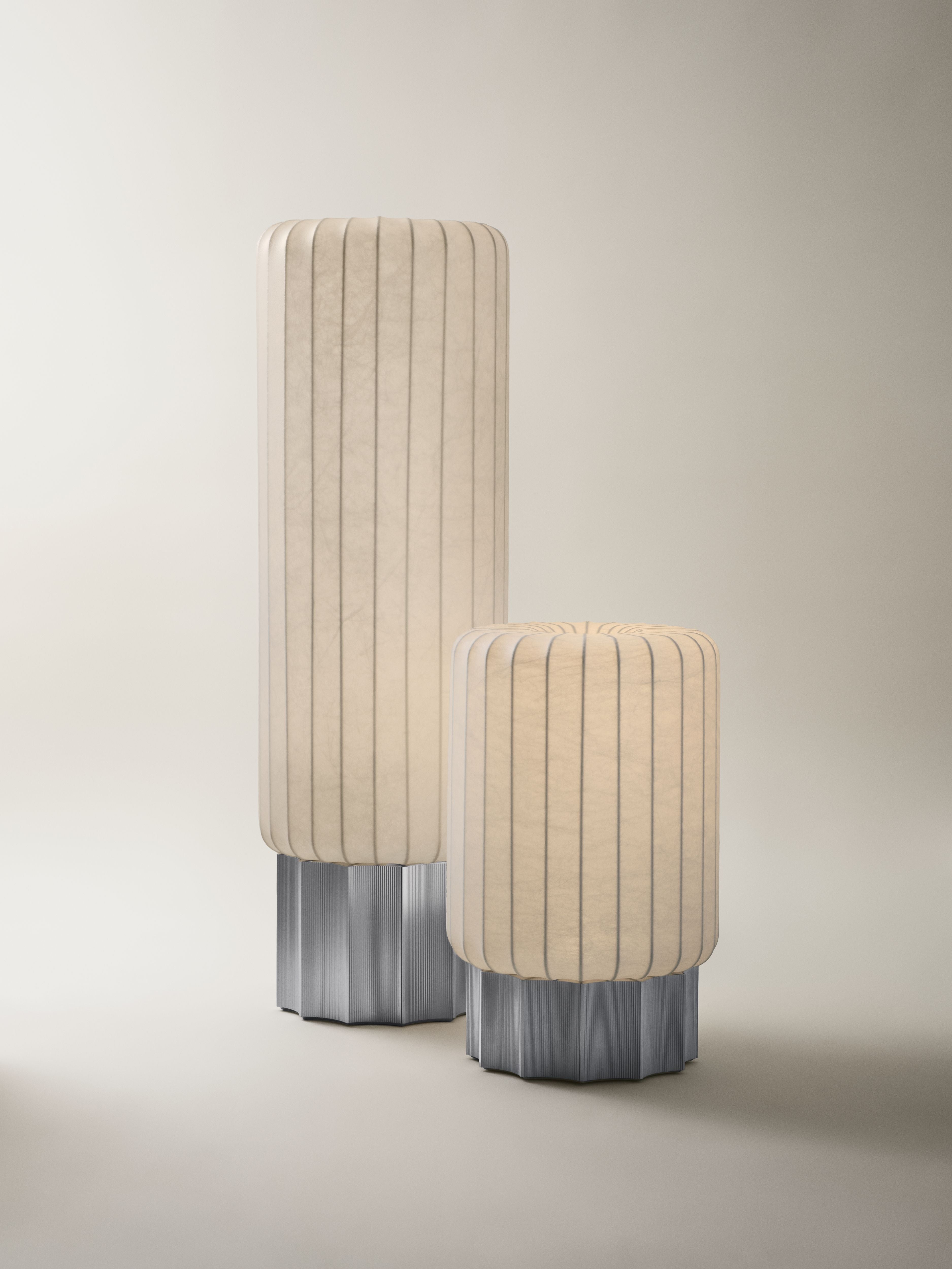 METER aluminum floor lamp