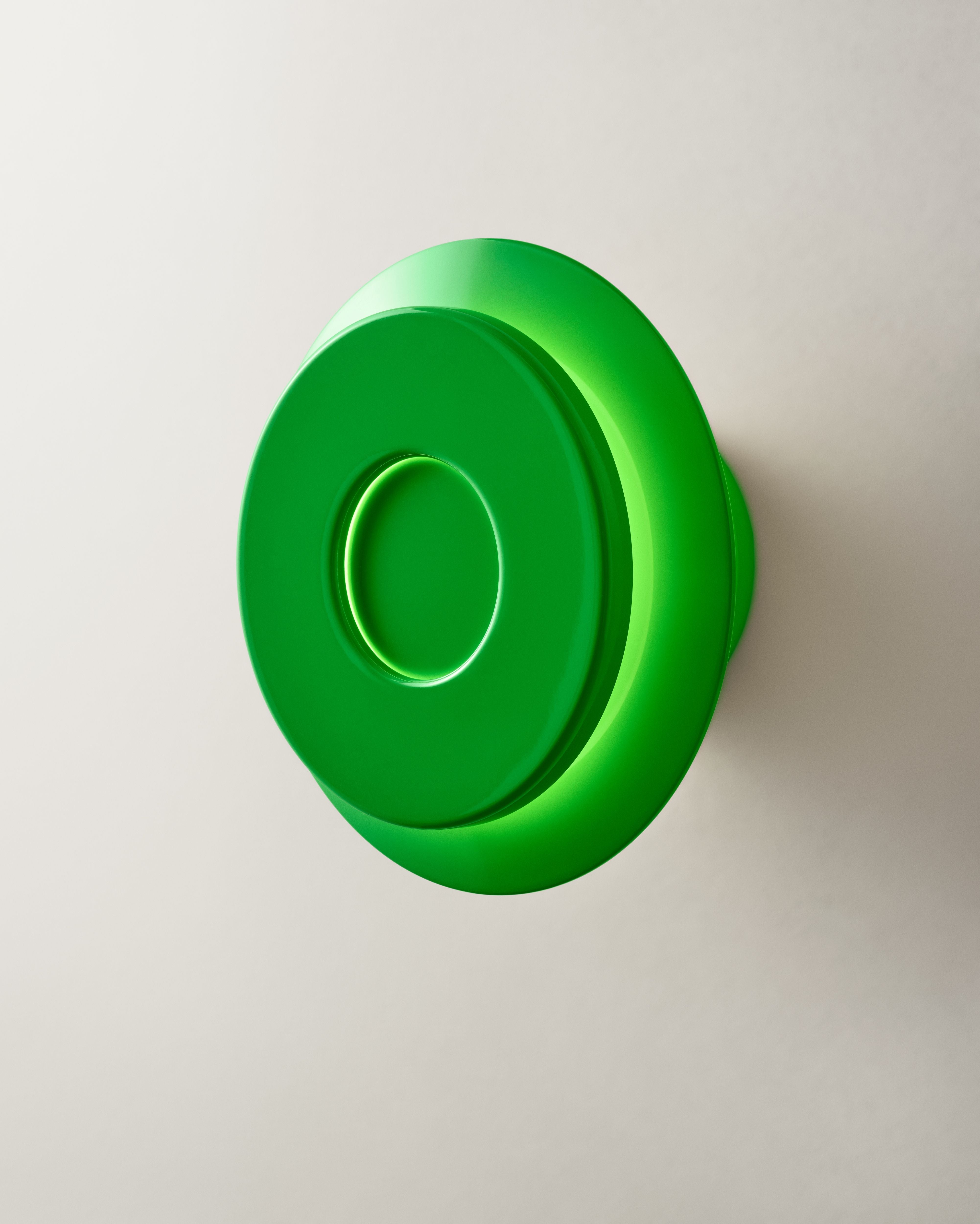 LILLE green wall lamp