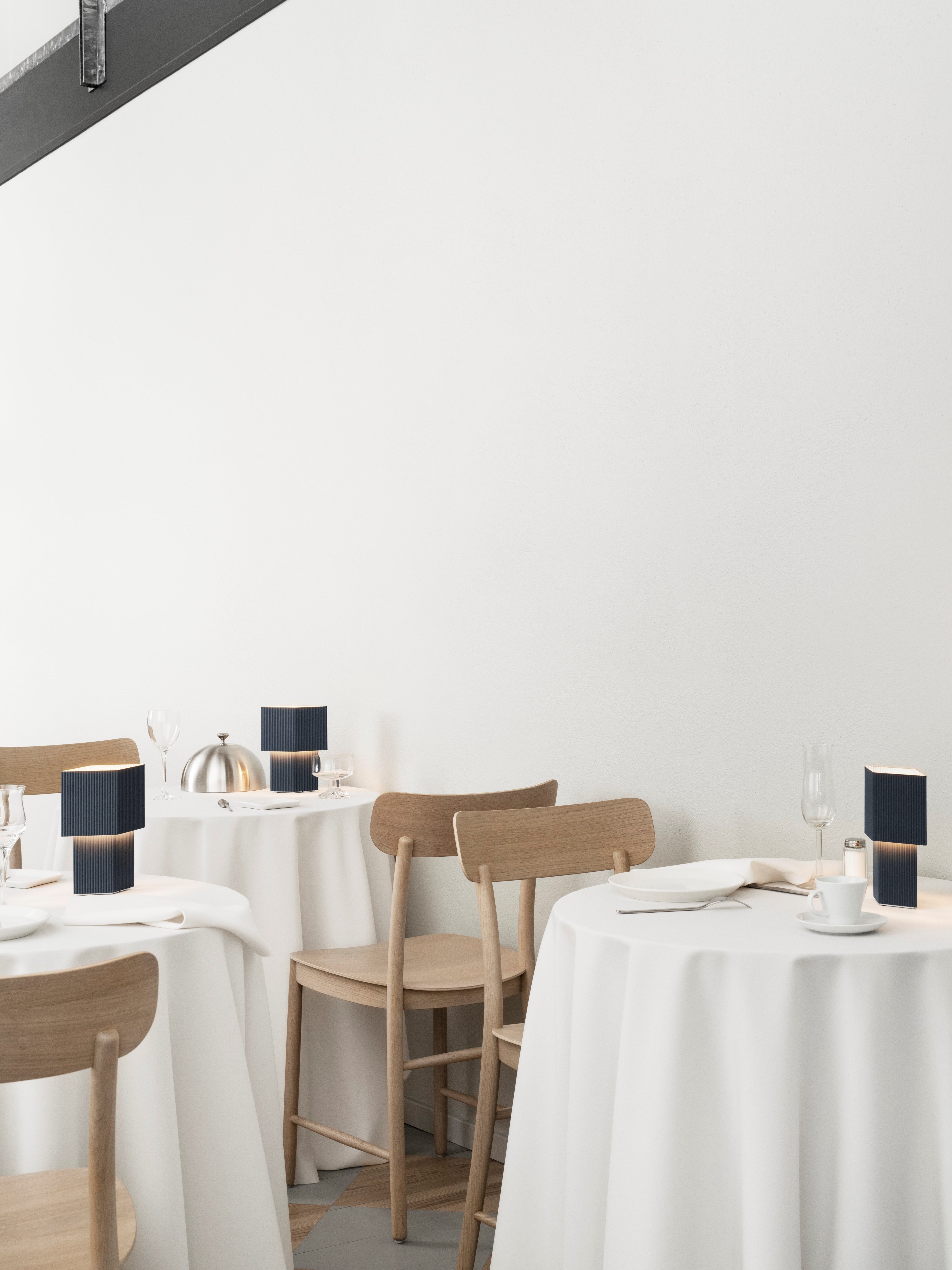 Tischlampe ROMB MINI dunkelblau