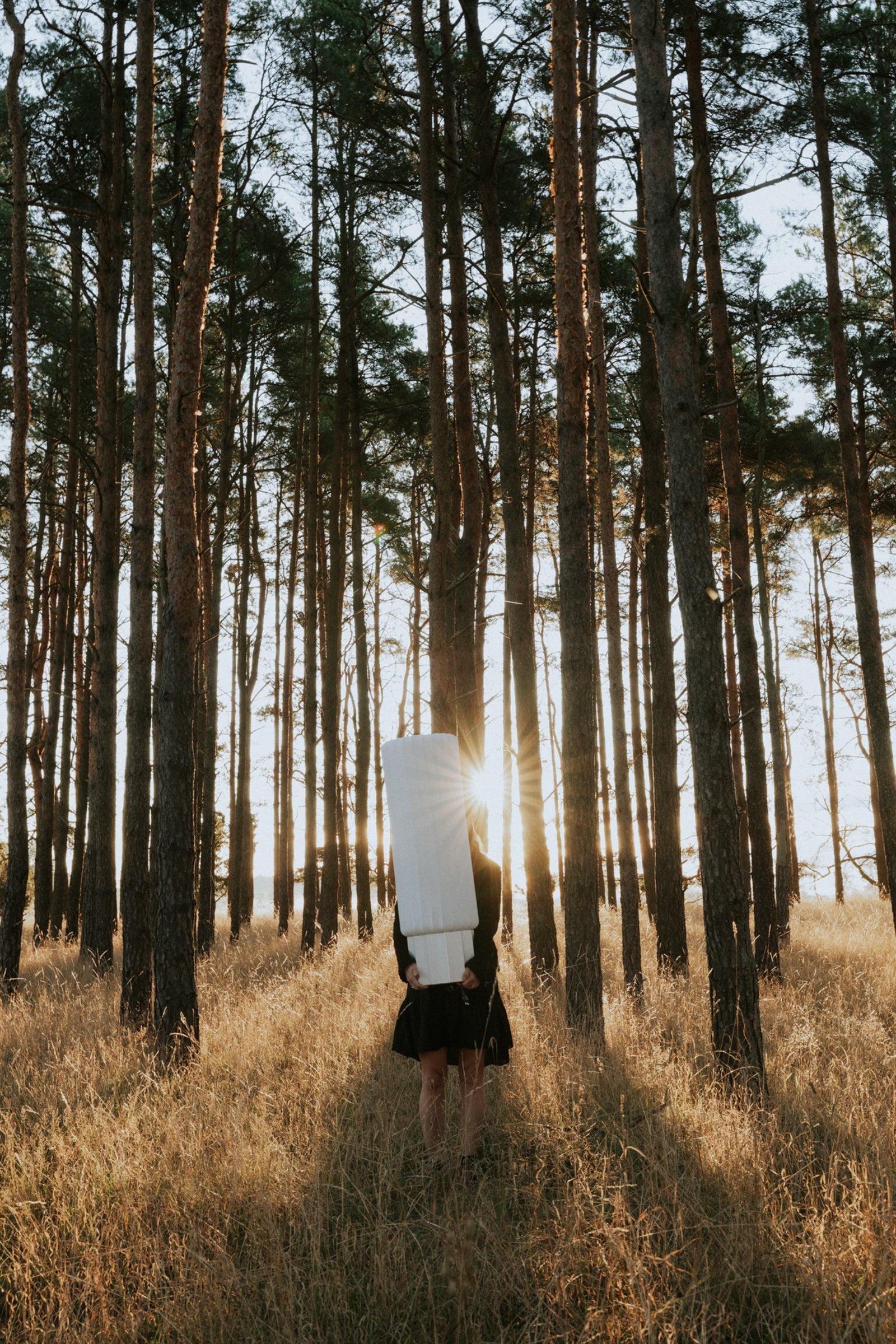 METER aluminum floor lamp