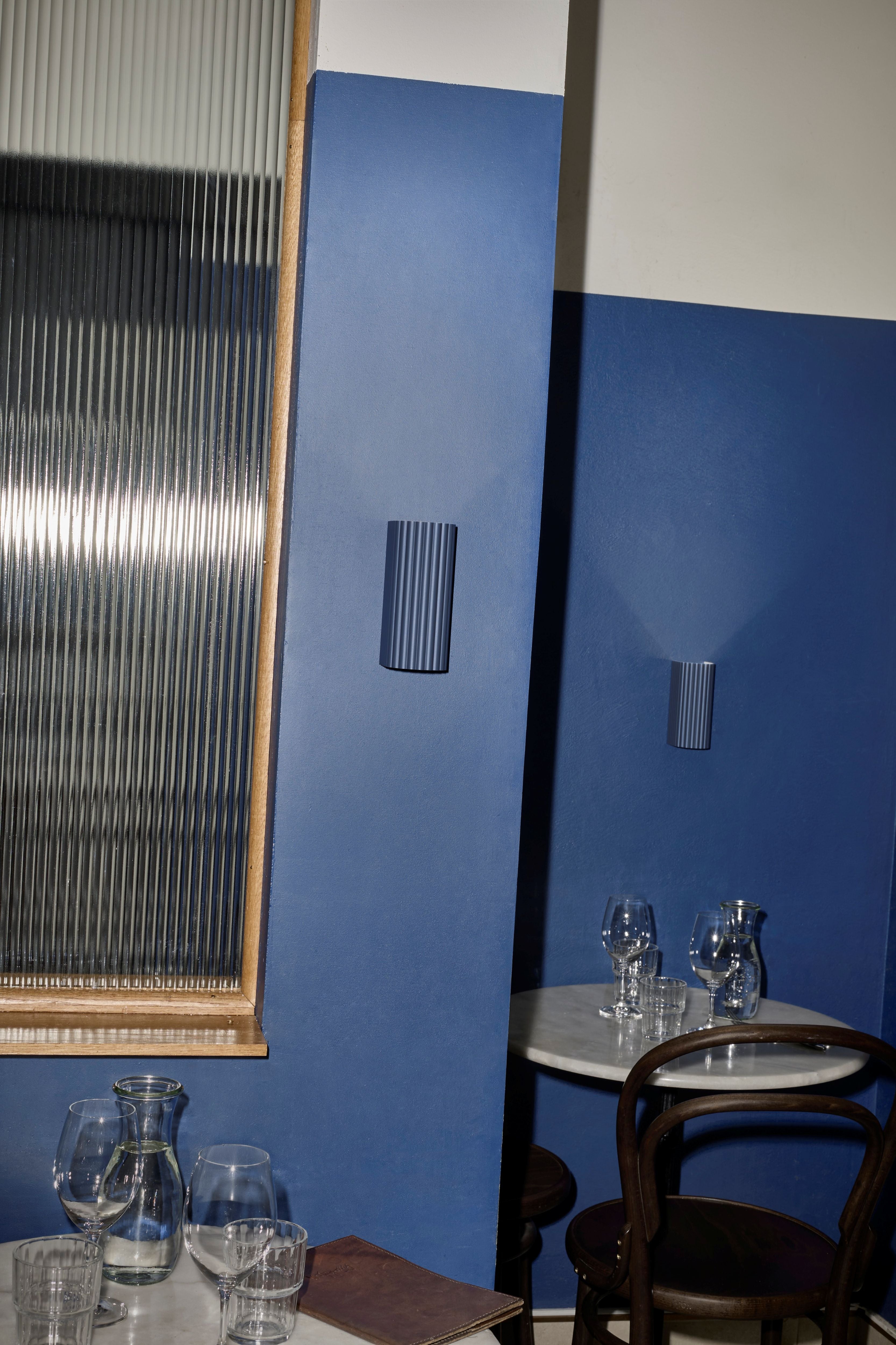 Wandleuchte DONNA blau