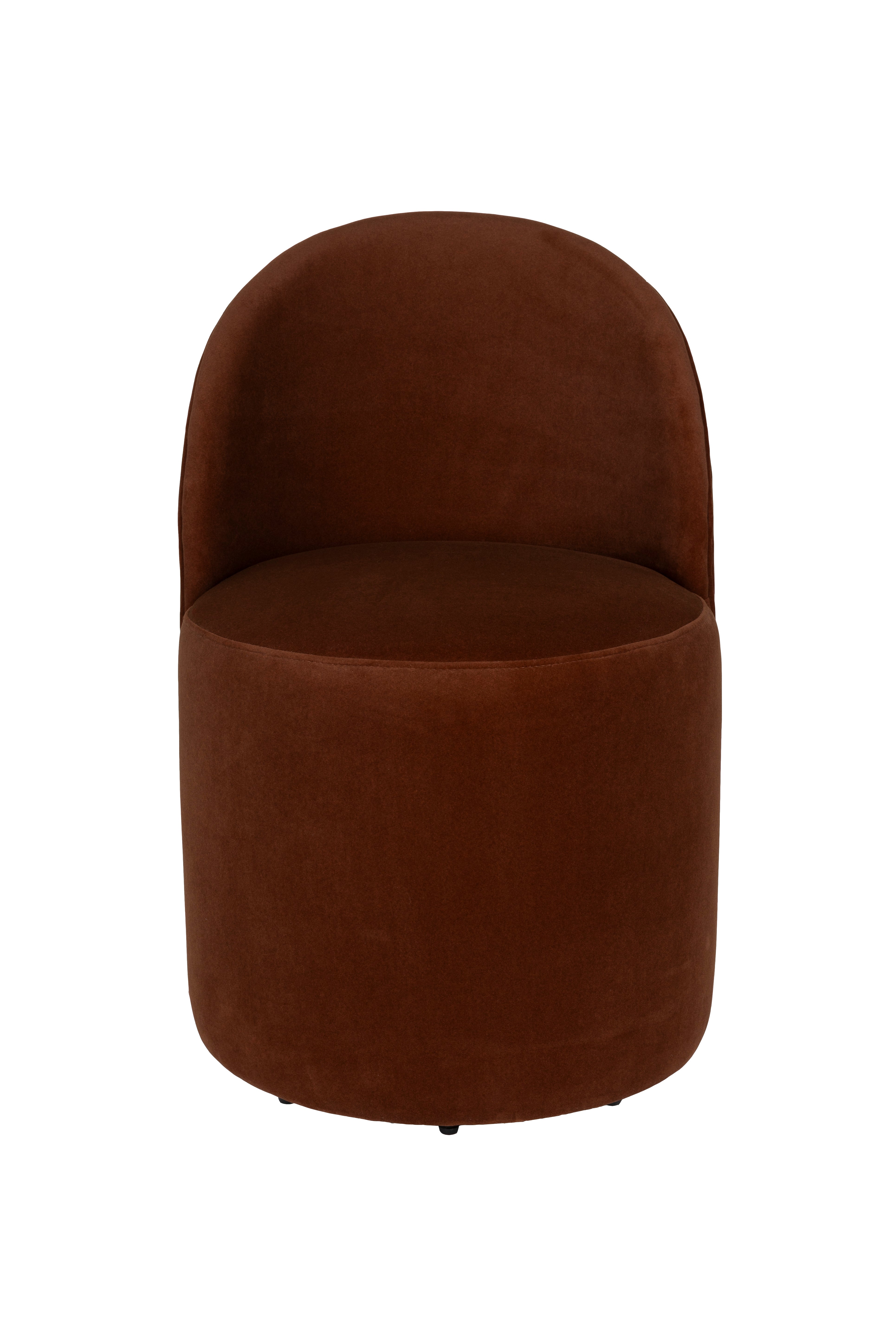 PLUSH Armchair in Brown