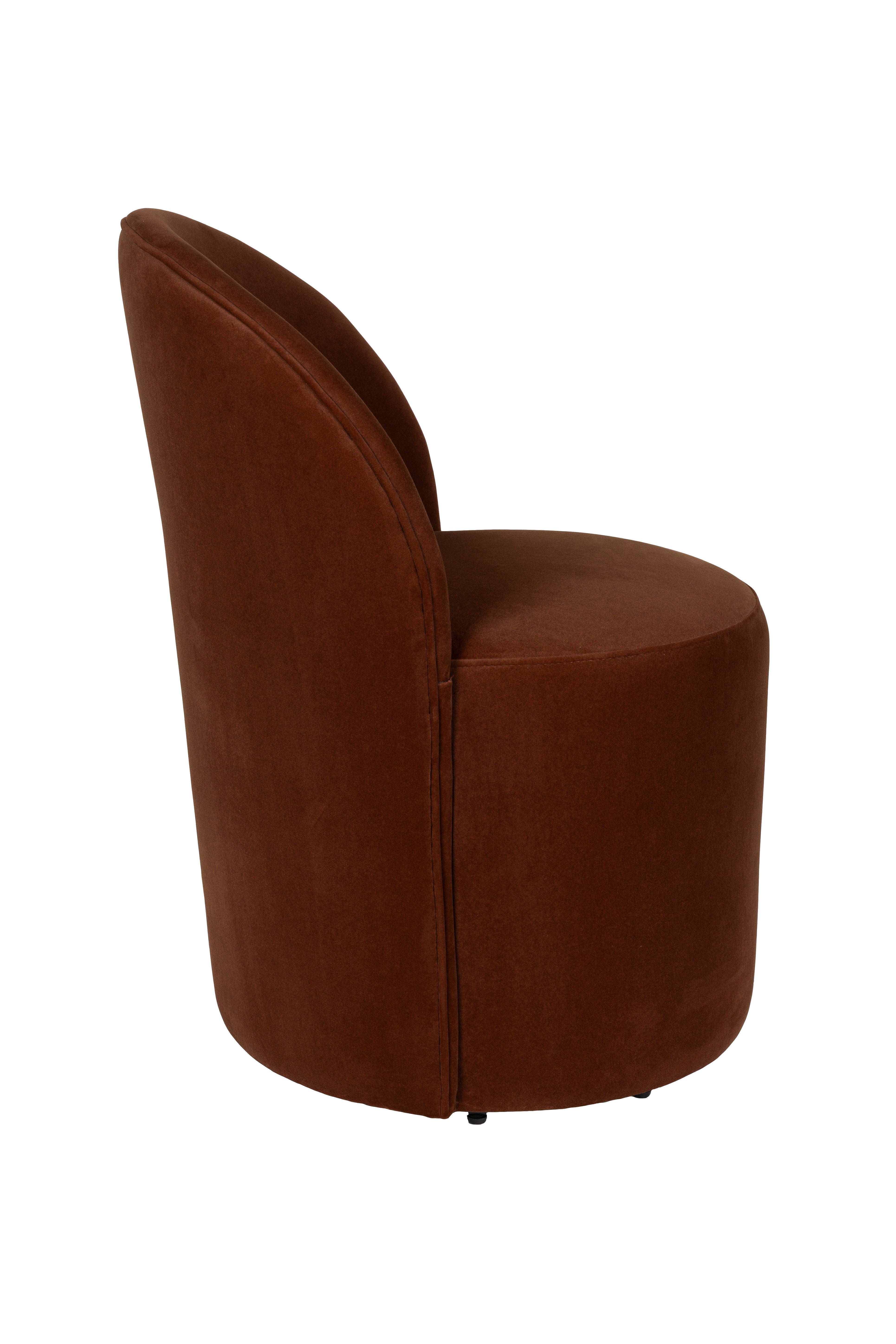 PLUSH Armchair in Brown