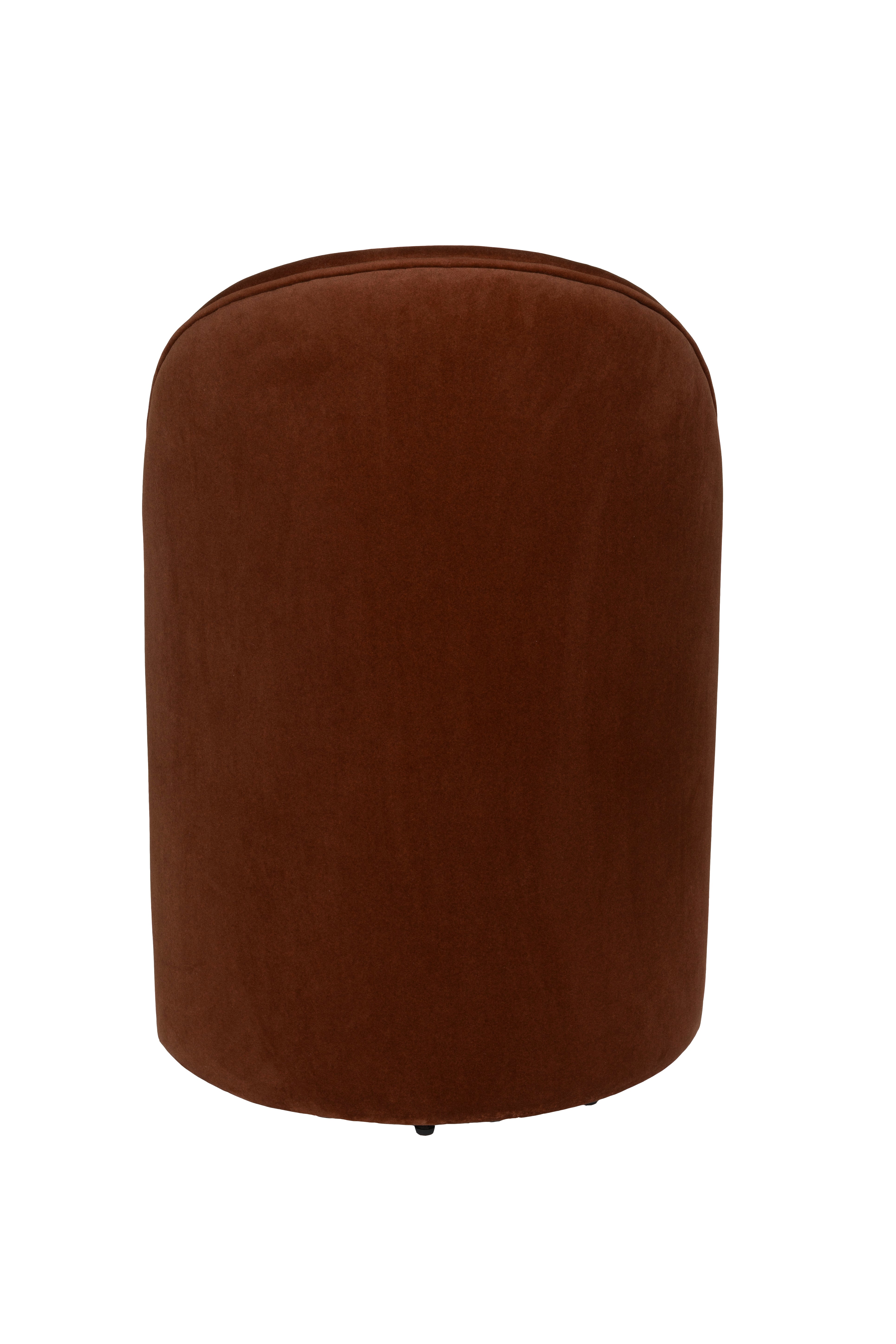 PLUSH Armchair in Brown