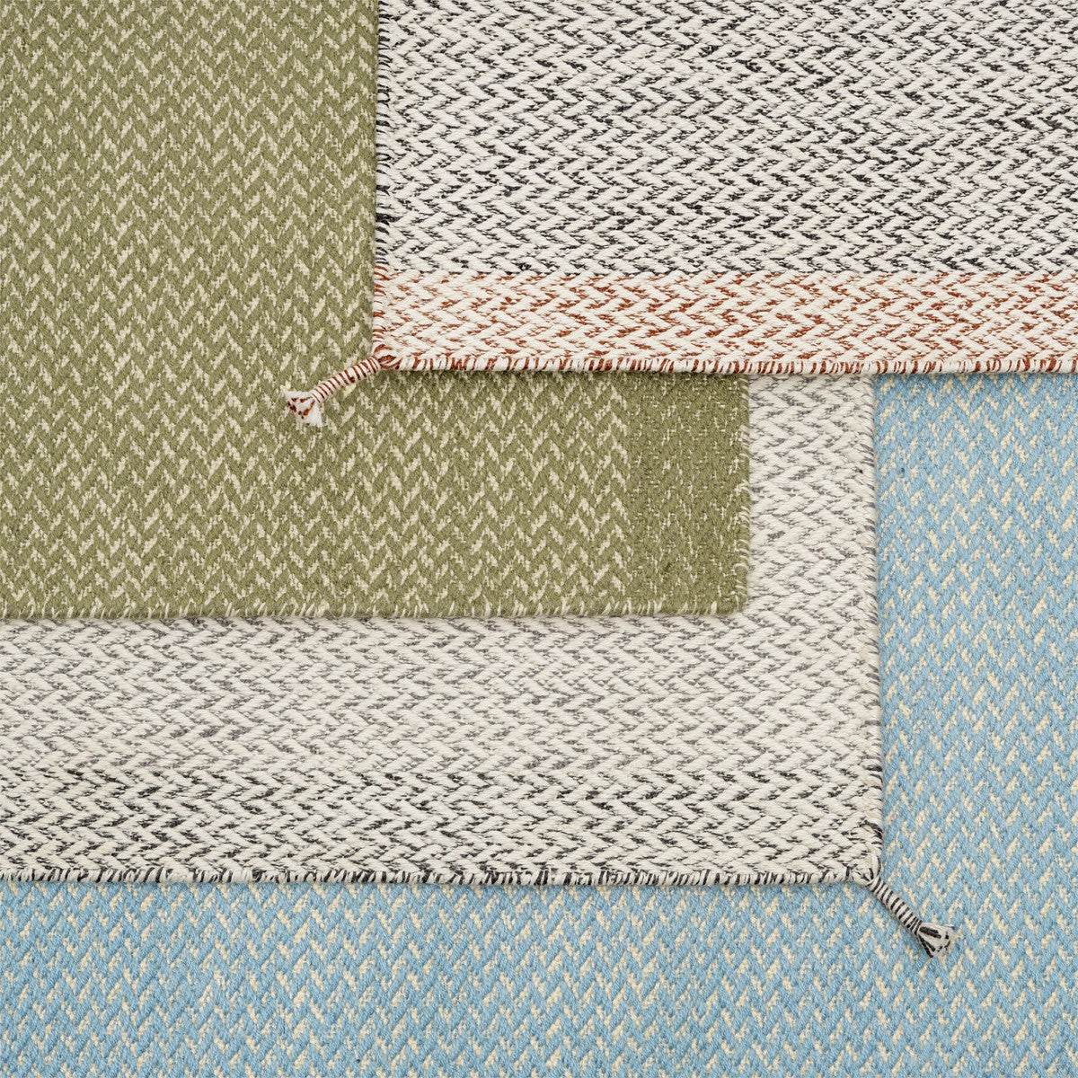 Outdoor rug PLY blue
