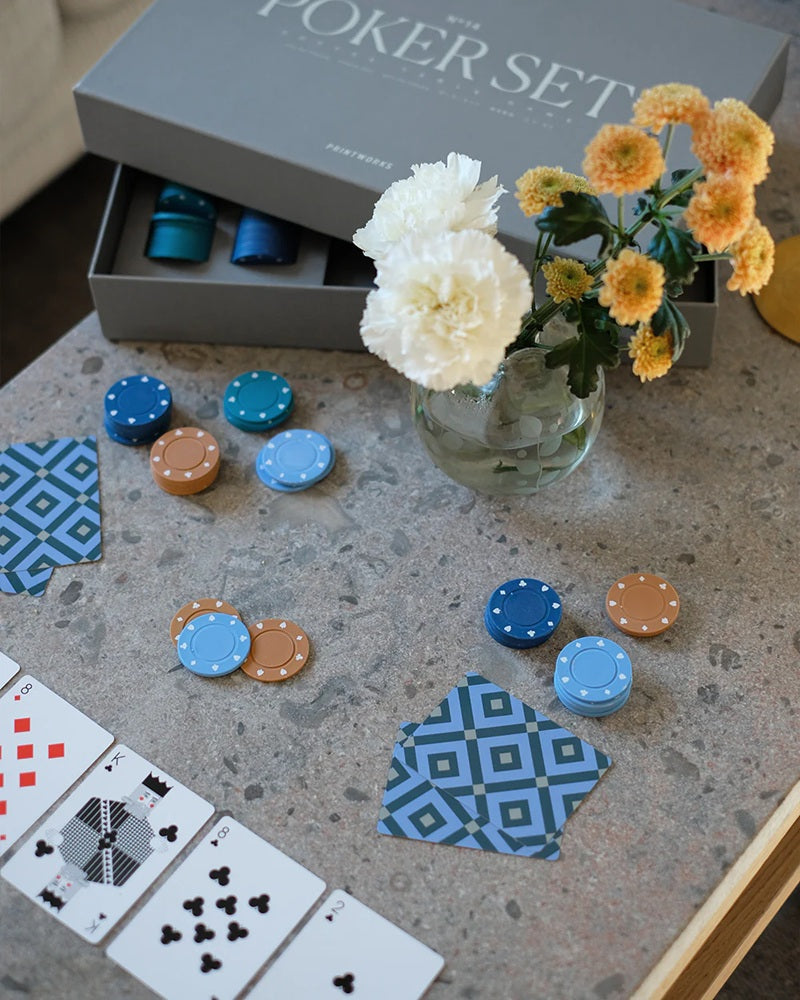Gray Poker Set