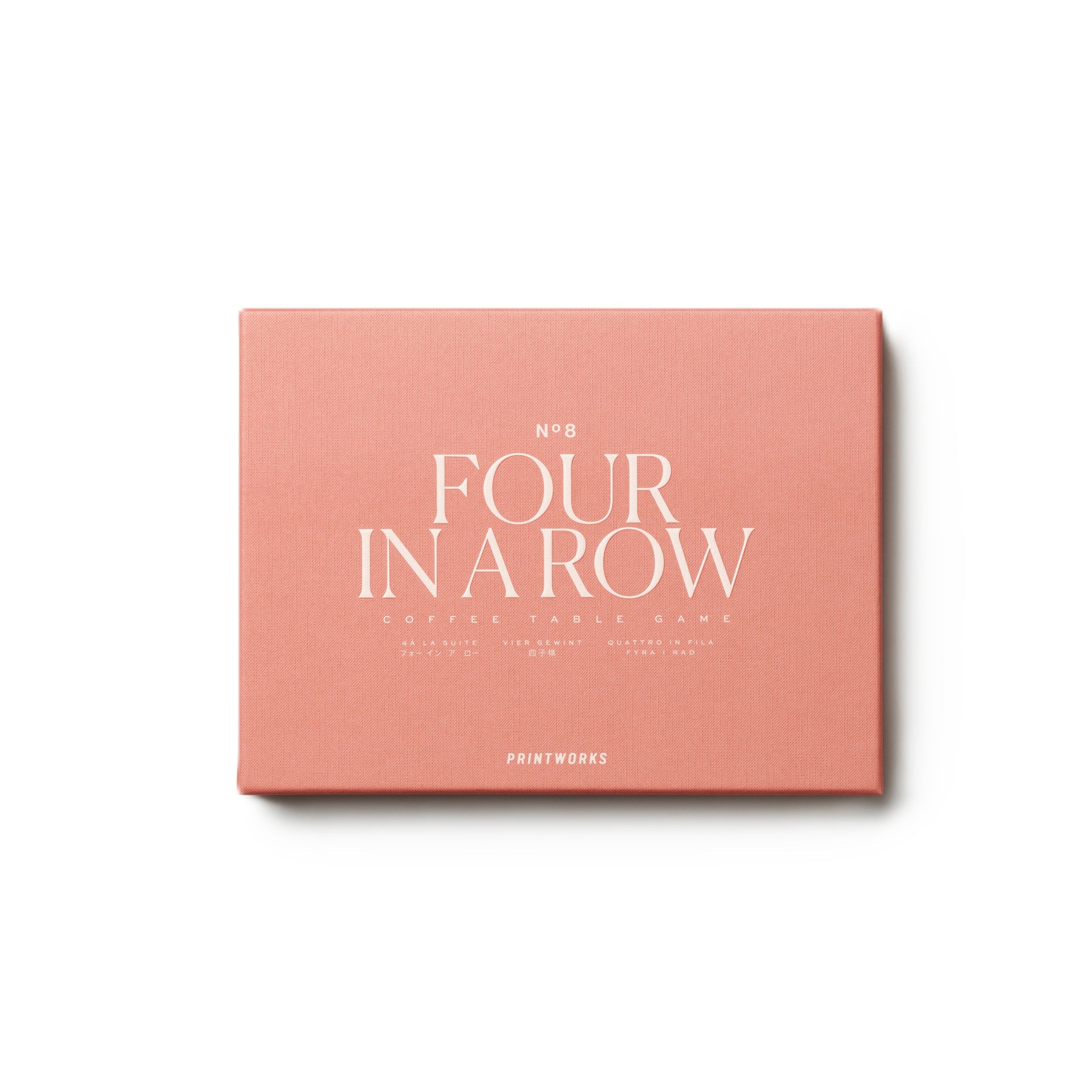 FOUR IN A ROW Strategic Game Pink