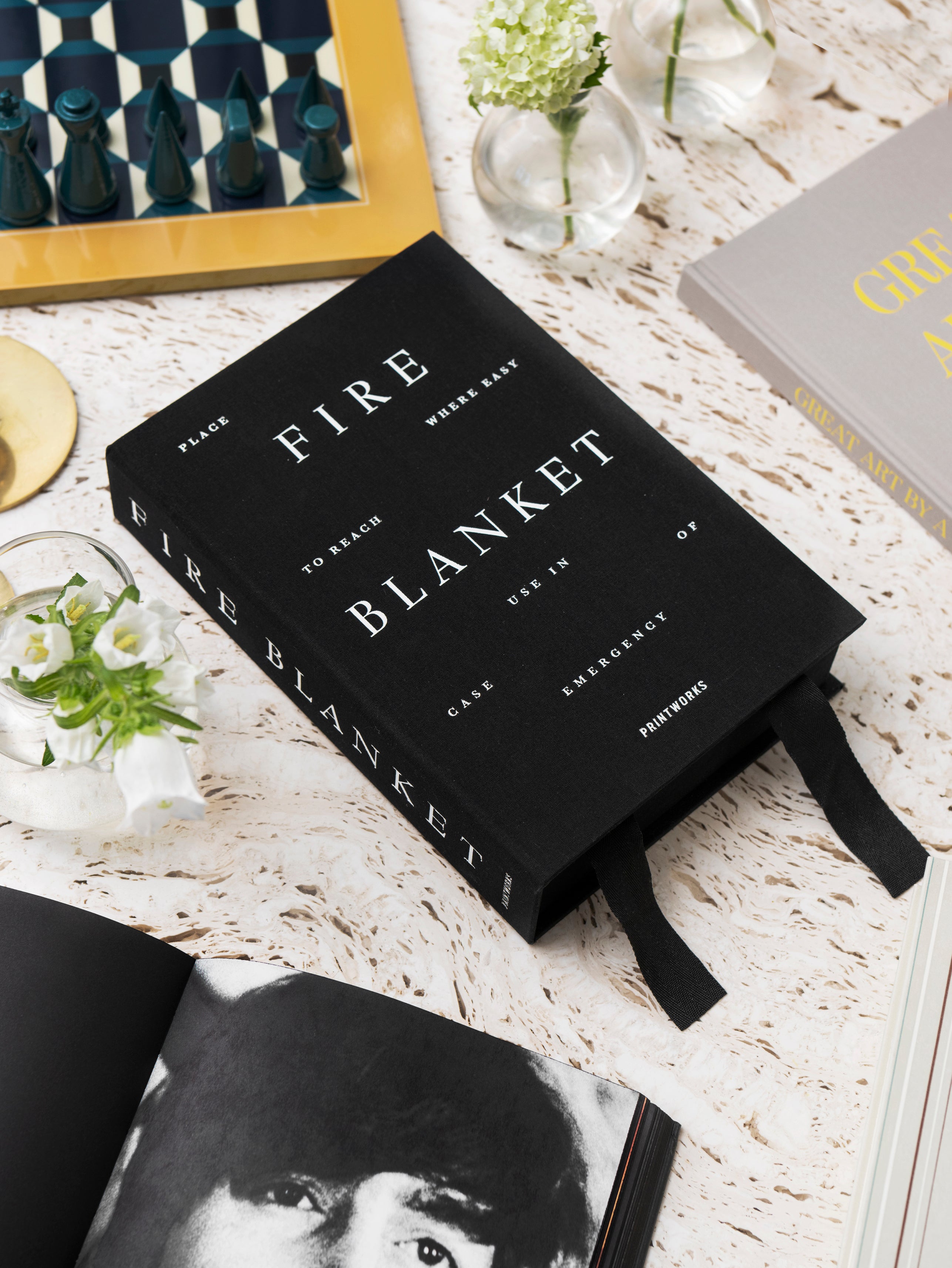 Fire Blanket BLACK