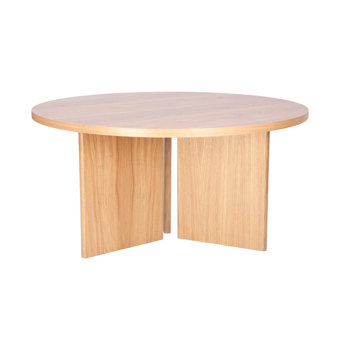 Round Table FAN Oak Veneer