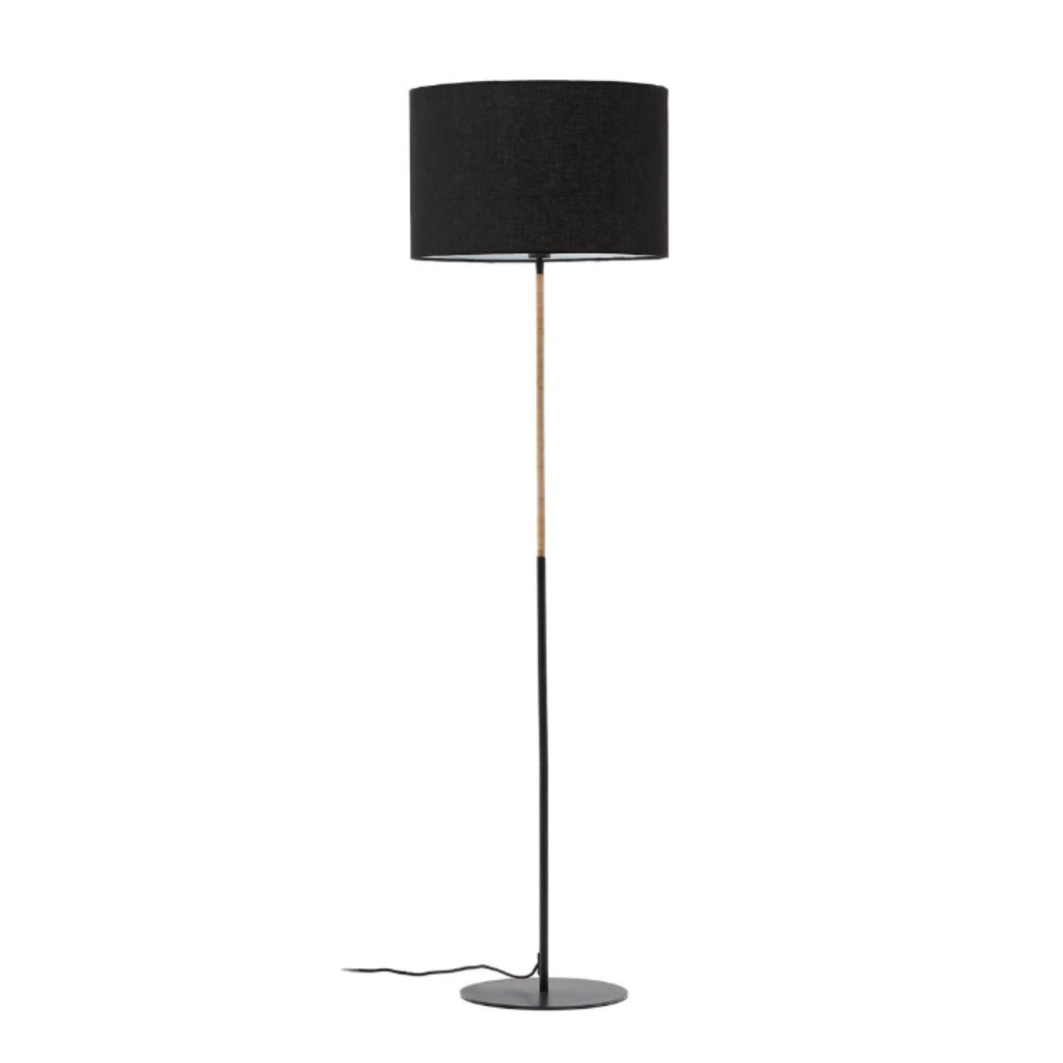 Canar black floor lamp